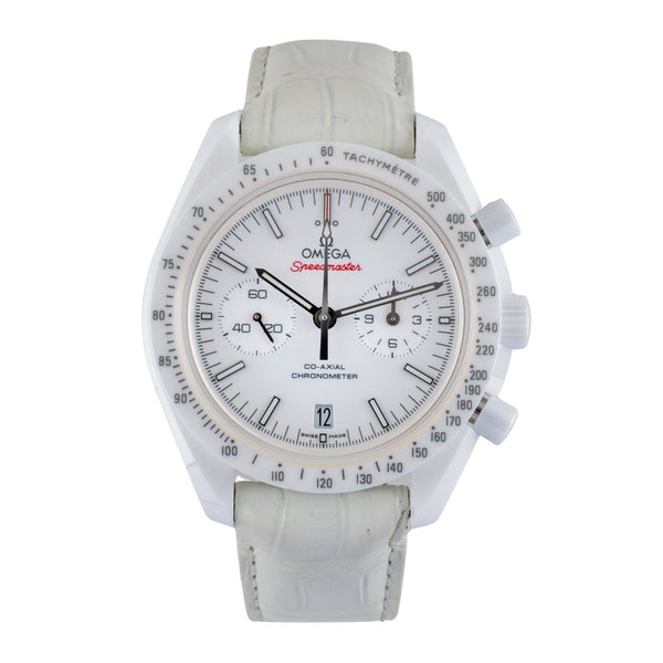 Omega Speedmaster Moonwatch White Side Of The Moon 311.93.44.51.04.002 B&P 2016 [2507130]