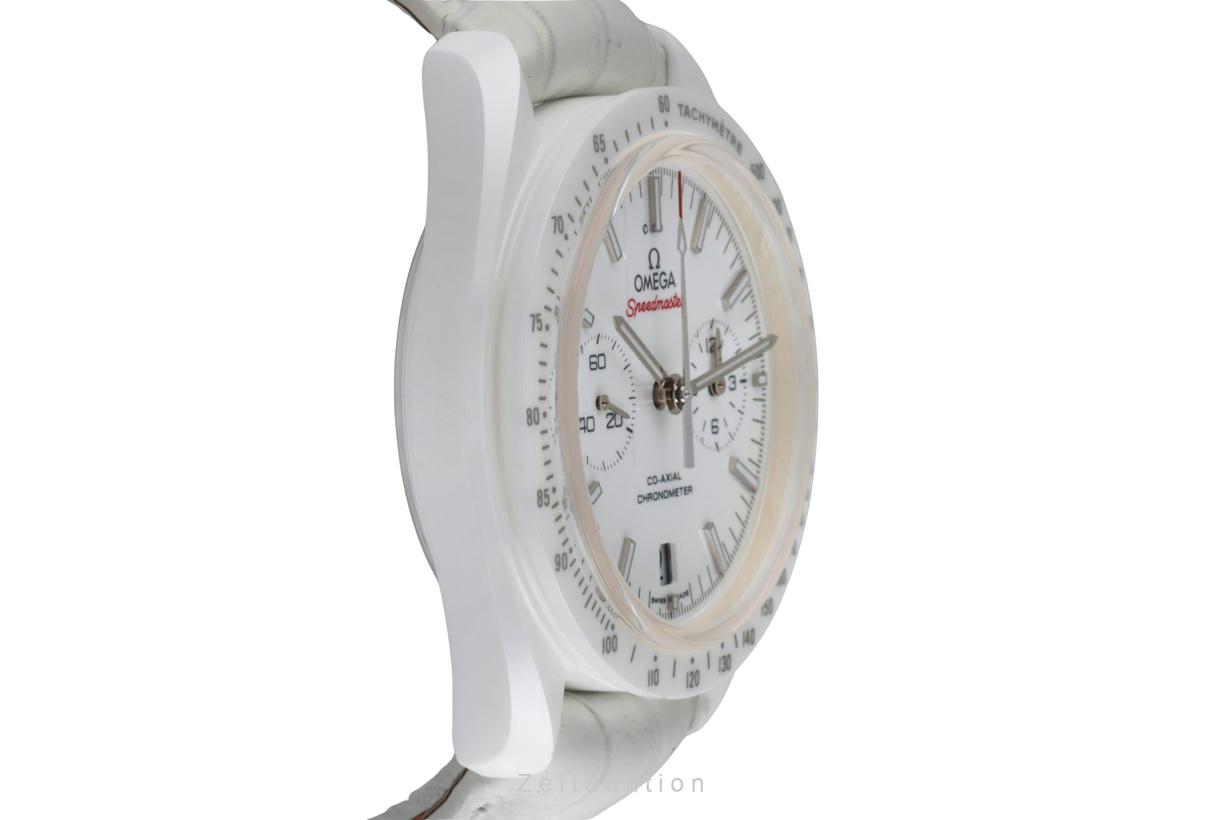 Omega Speedmaster Moonwatch White Side Of The Moon 311.93.44.51.04.002 B&P 2016 [2507130]