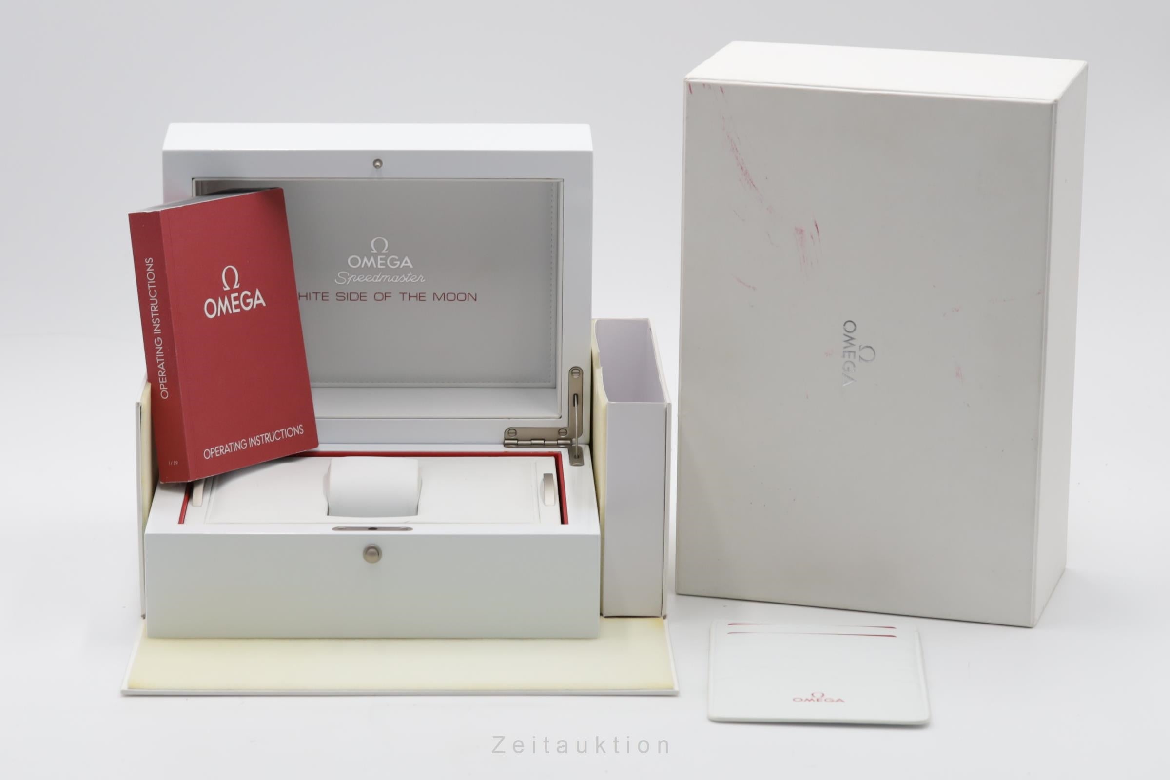 Omega Speedmaster Moonwatch White Side Of The Moon 311.93.44.51.04.002 B&P 2016 [2507130]