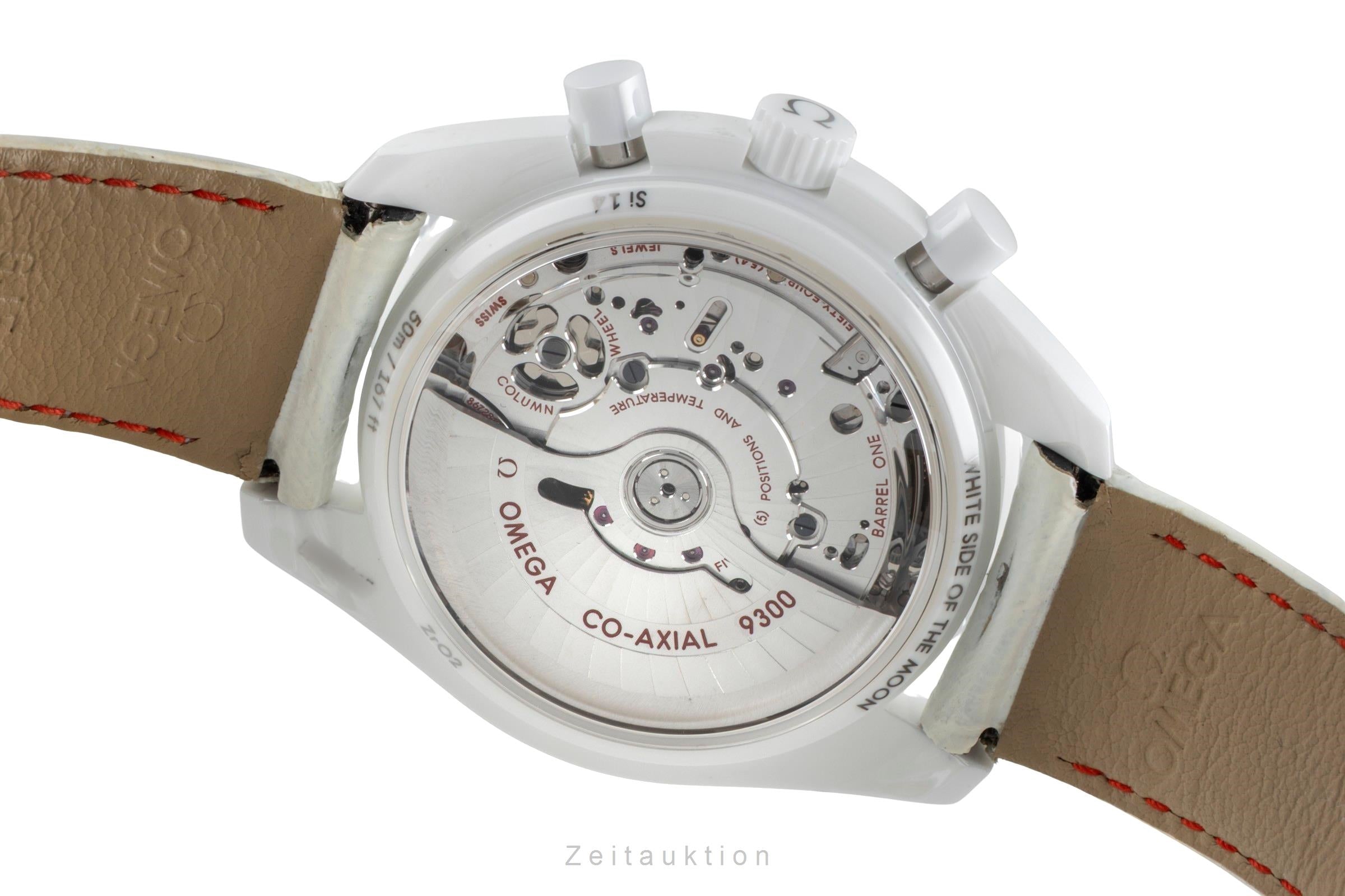 Omega Speedmaster Moonwatch White Side Of The Moon 311.93.44.51.04.002 B&P 2016 [2507130]