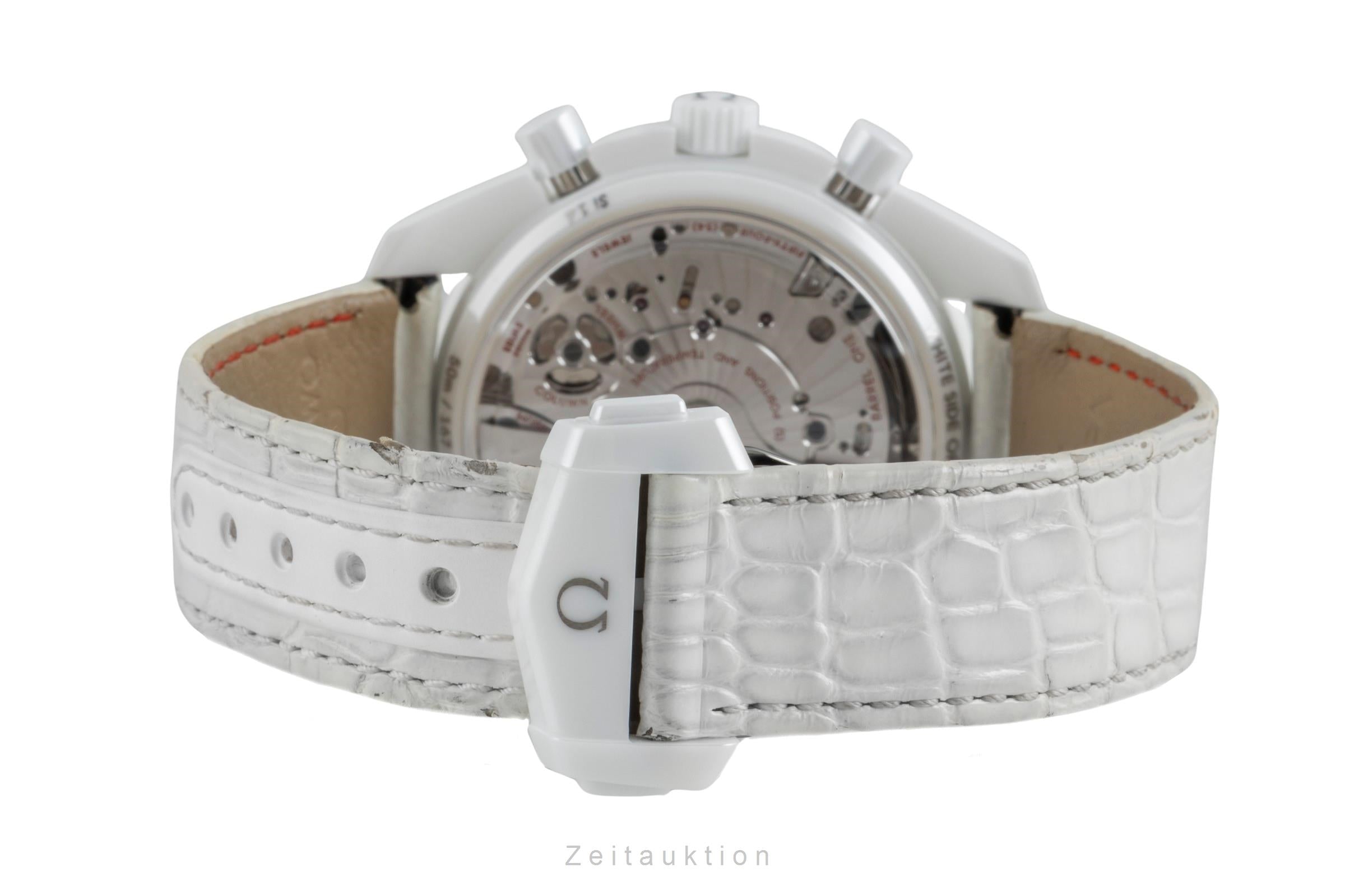 Omega Speedmaster Moonwatch White Side Of The Moon 311.93.44.51.04.002 B&P 2016 [2507130]