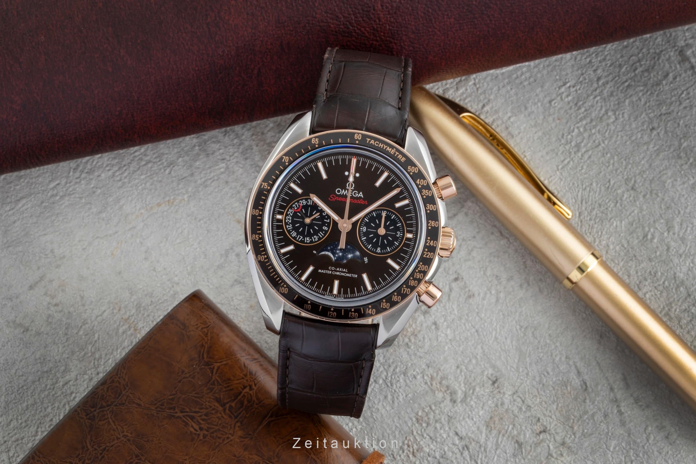 Omega Speedmaster cronografo acciaio / oro automatismo orologio da uomo 304.23.44.52.13.001 LP: 17000EUR  [2507131]