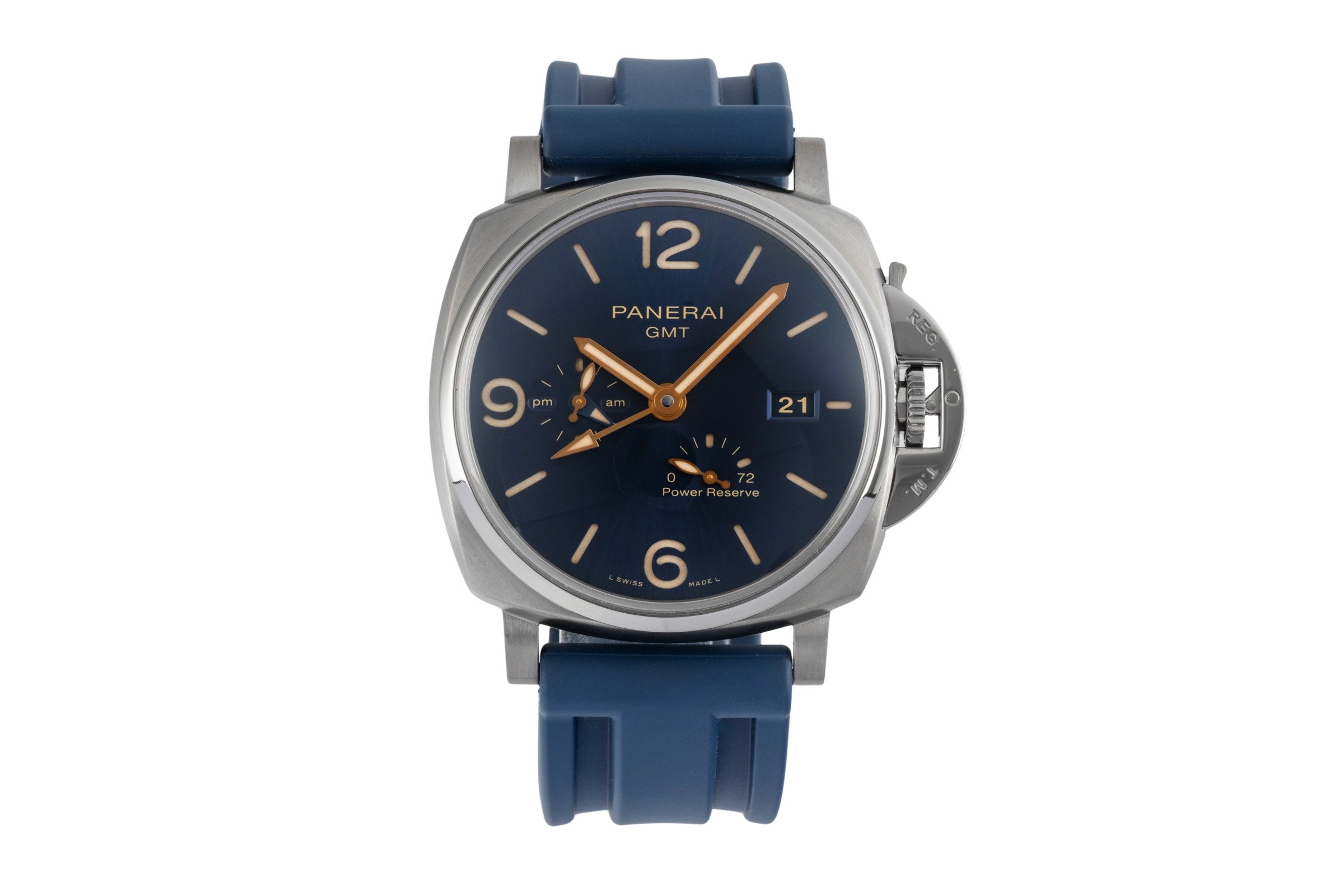 Panerai Luminor GMT titanio automático reloj para caballeros PAM00964  [2507135]