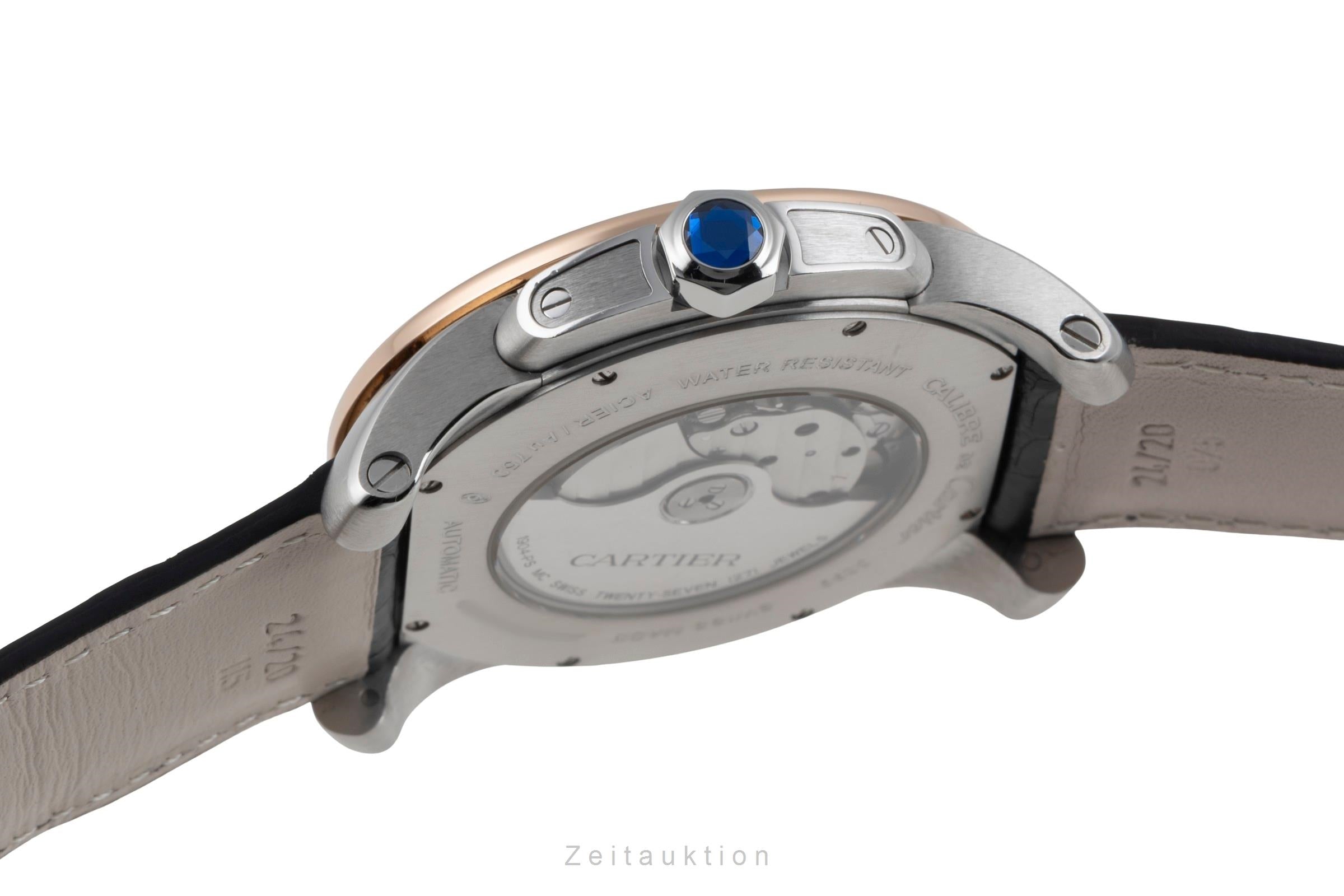 Cartier Calibre de Cartier Stahl / Gold Automatik Herrenuhr Ref. W7100011  [2507136]