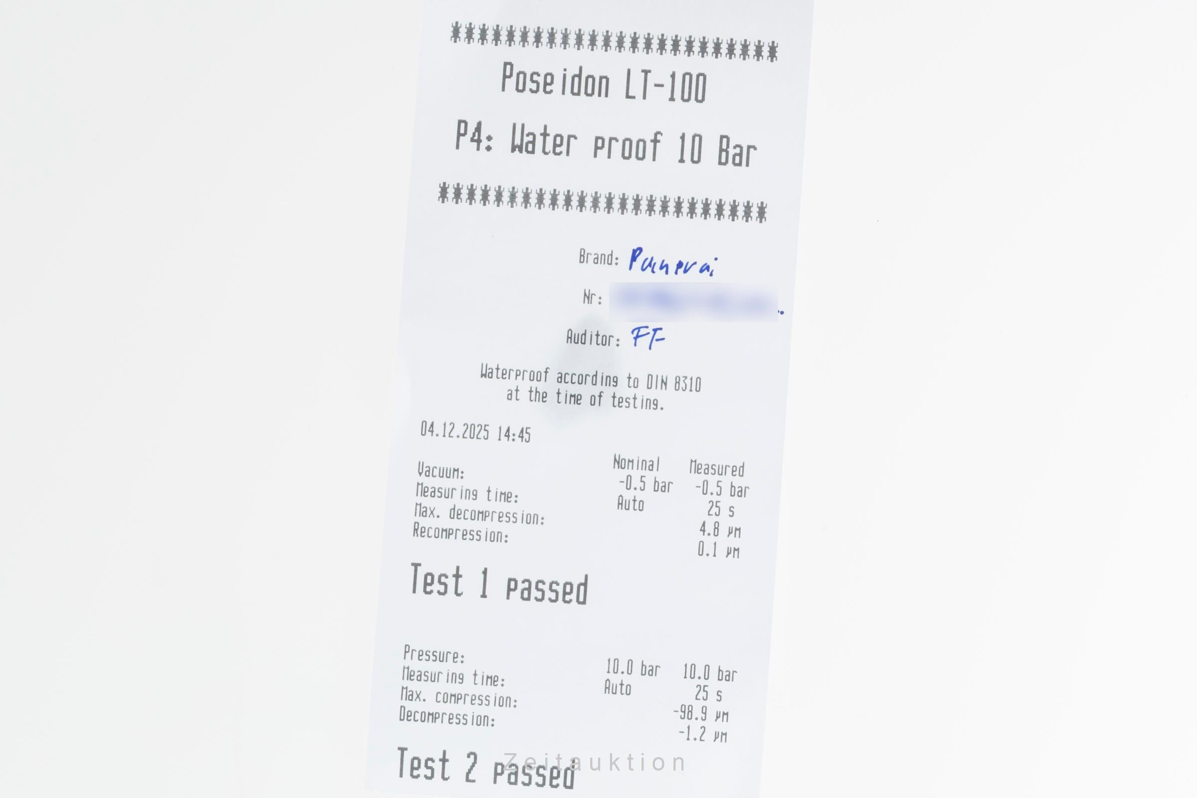 Panerai Luminor Marina Quaranta 1950 Automatik Herrenuhr PAM01372 VP: 8900,- € [2507137]