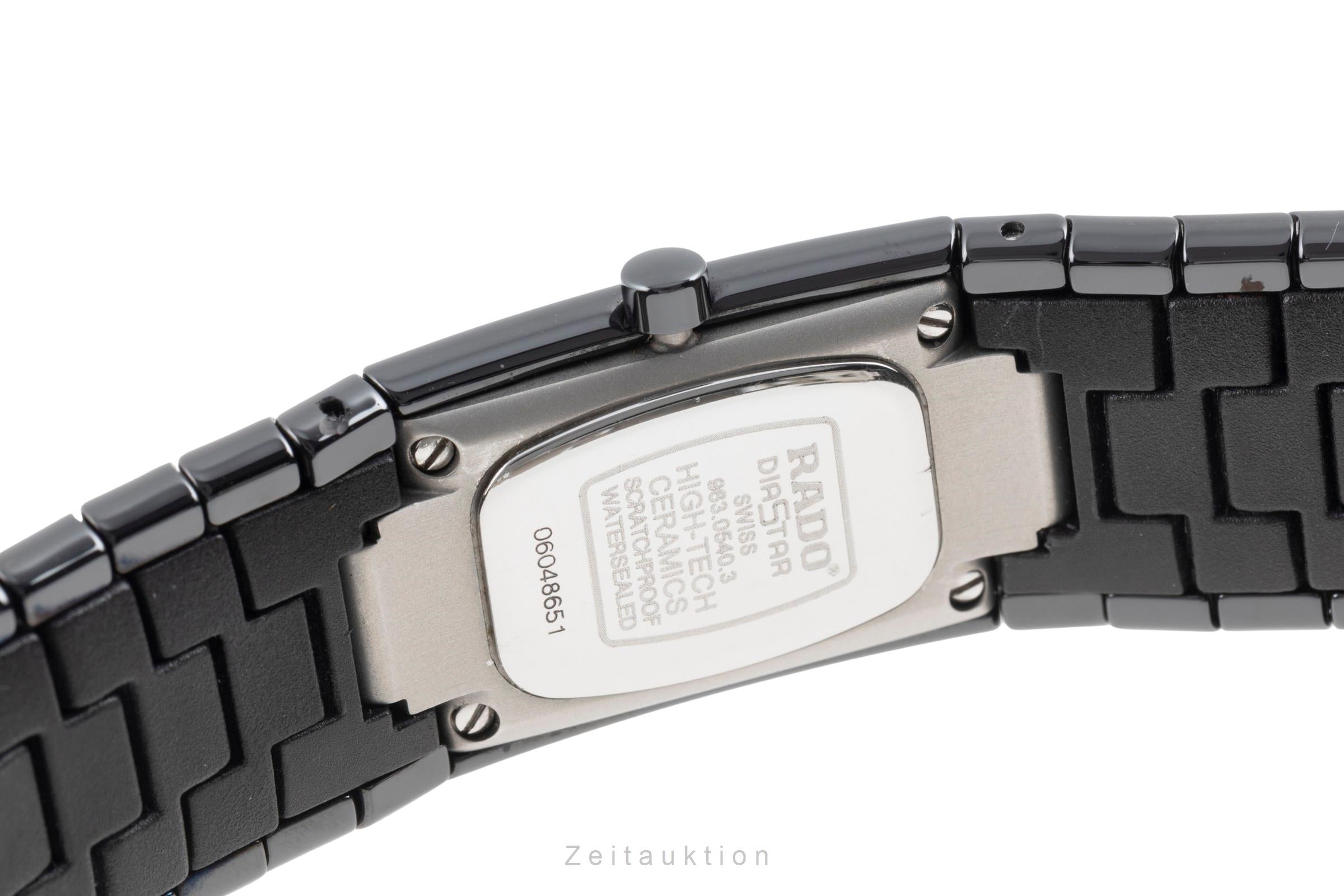 Rado Diastar ceramic quartz women's watch 963.0540.3  [2507140]