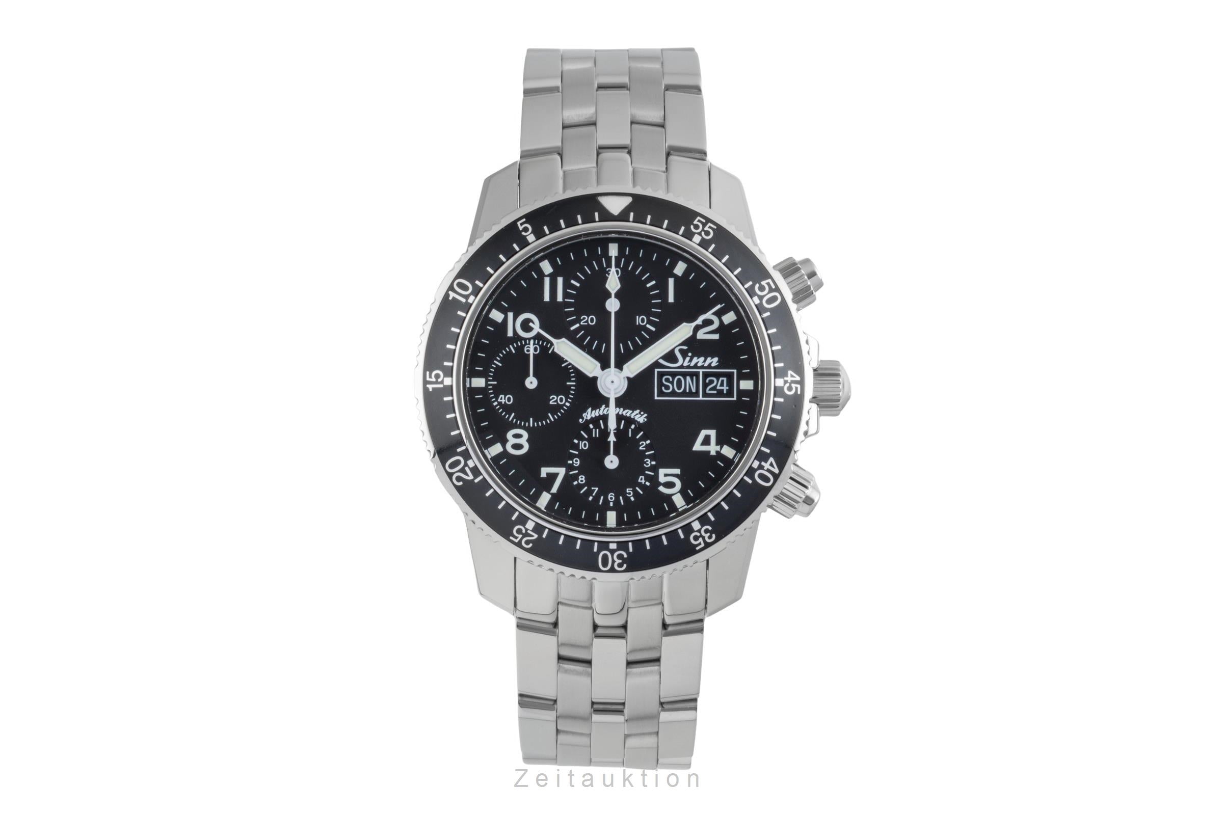 Sinn 103 ST Chronograph Stahl Automatik Herrenuhr Ref. 103 St Sa B&P 2019 [2507143]