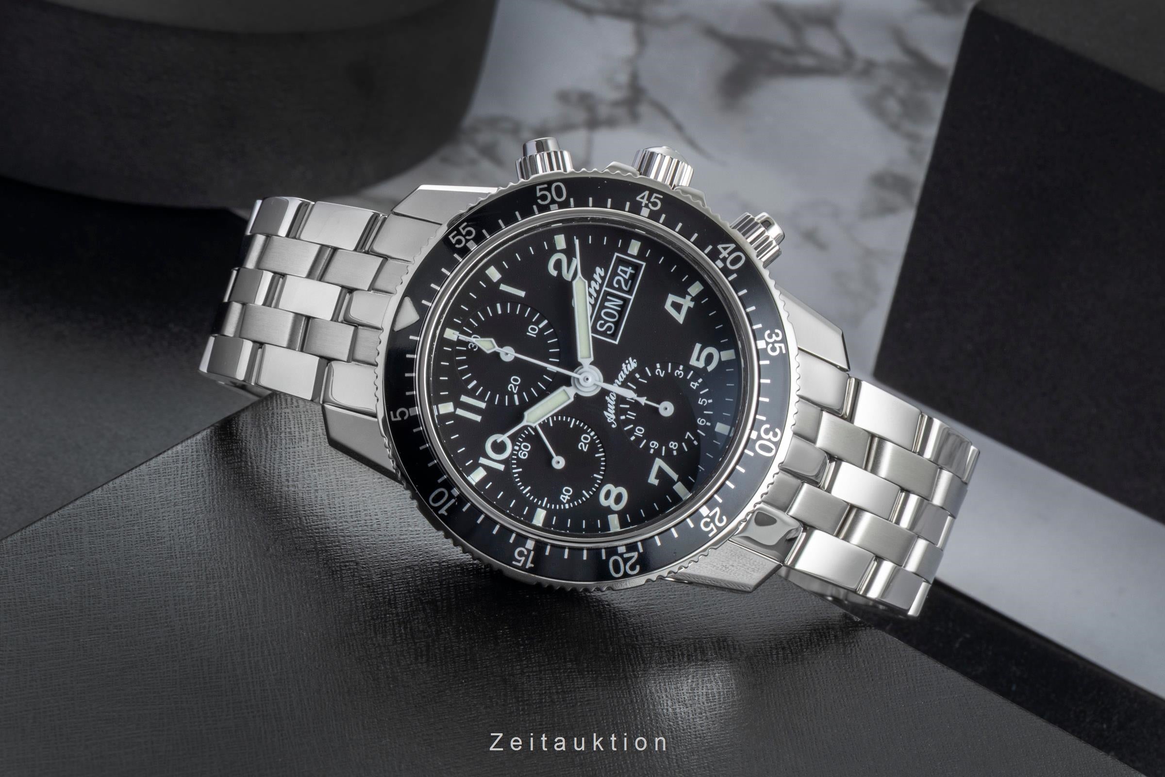 Sinn 103 ST Chronograph Stahl Automatik Herrenuhr Ref. 103 St Sa B&P 2019 [2507143]