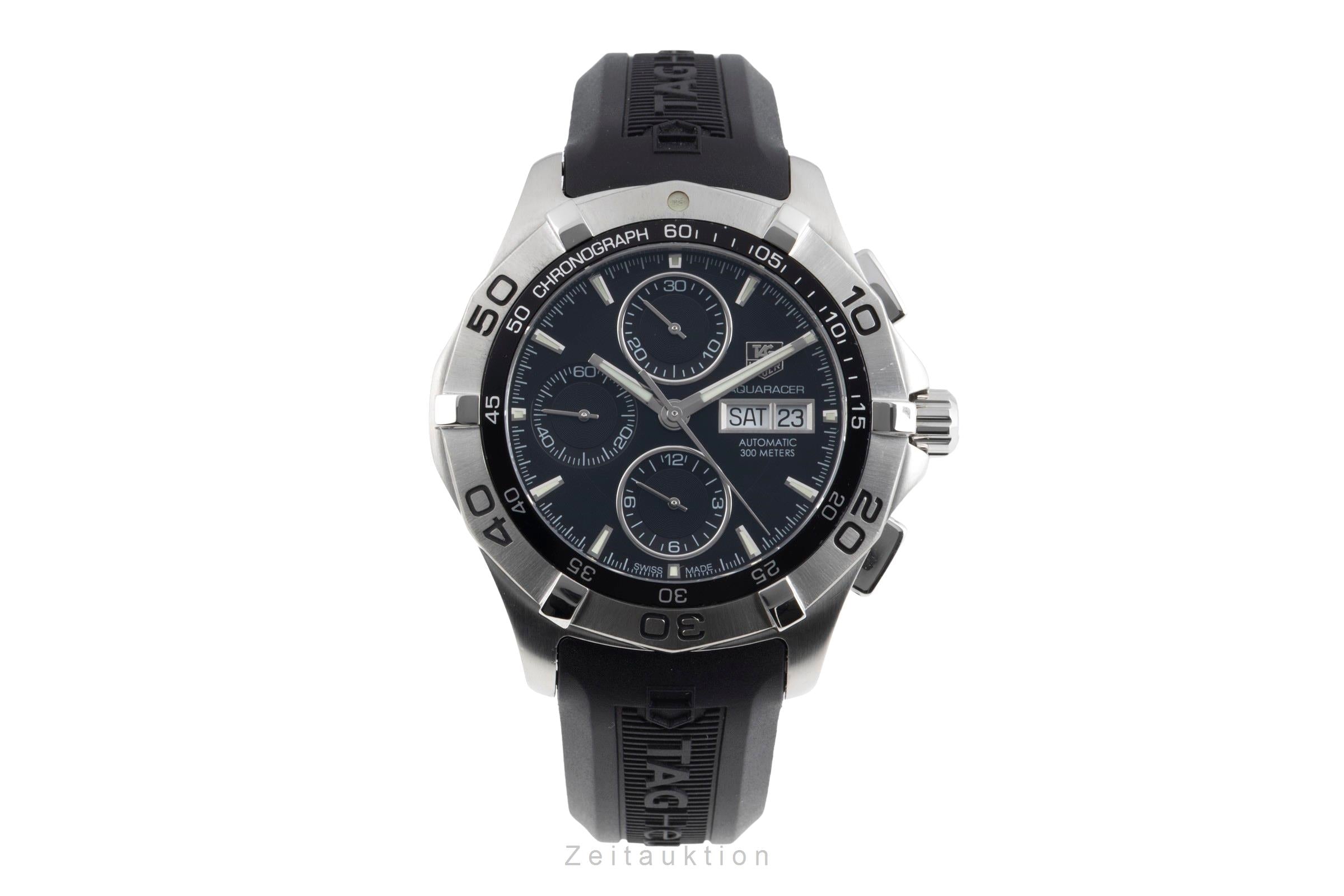 Tag Heuer Aquaracer chronograph steel automatic men's watch CAF2010  [2507146]