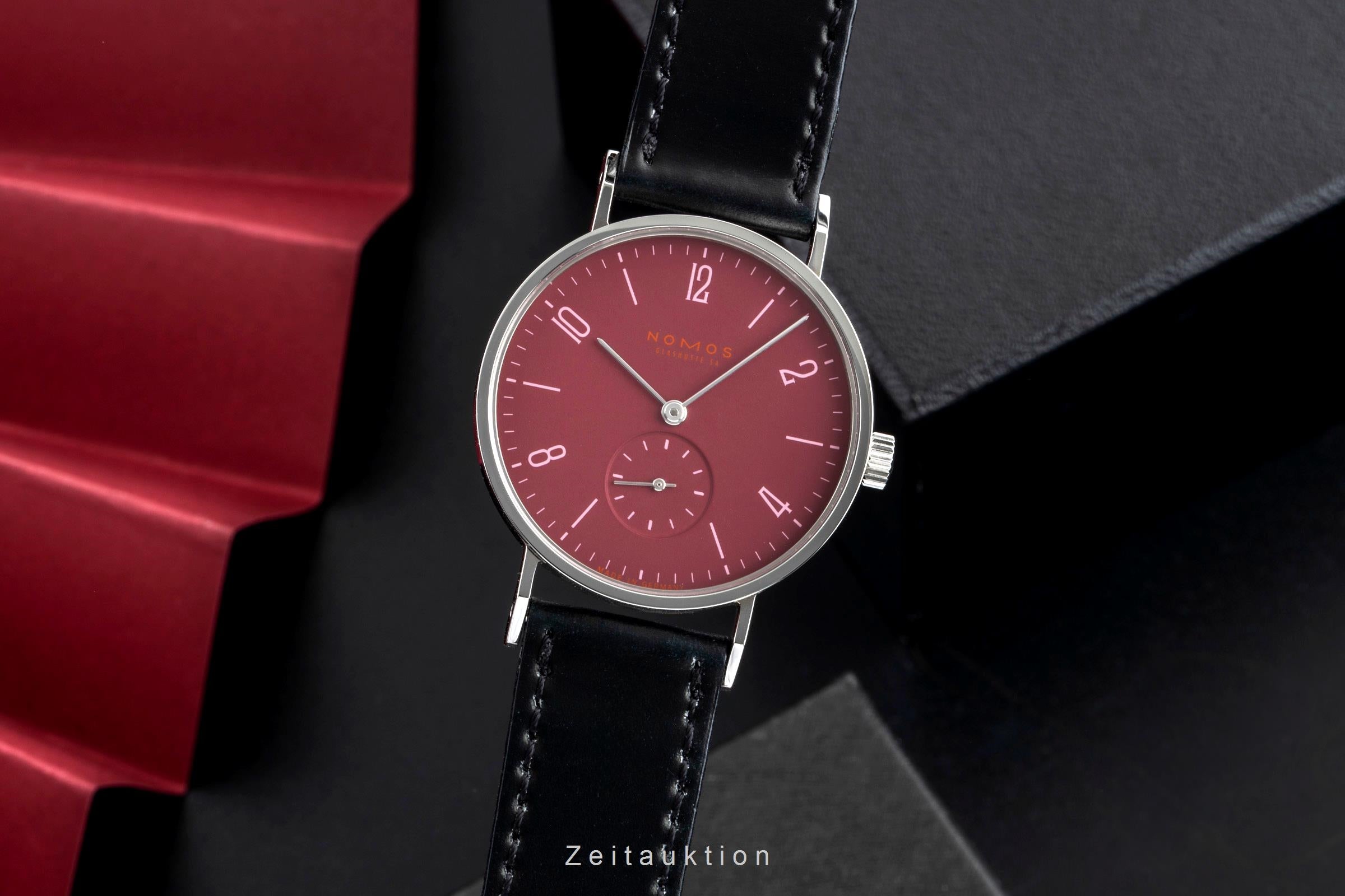 Nomos Tangente steel manual winding Kal. Alpha Ref. Tangente Super