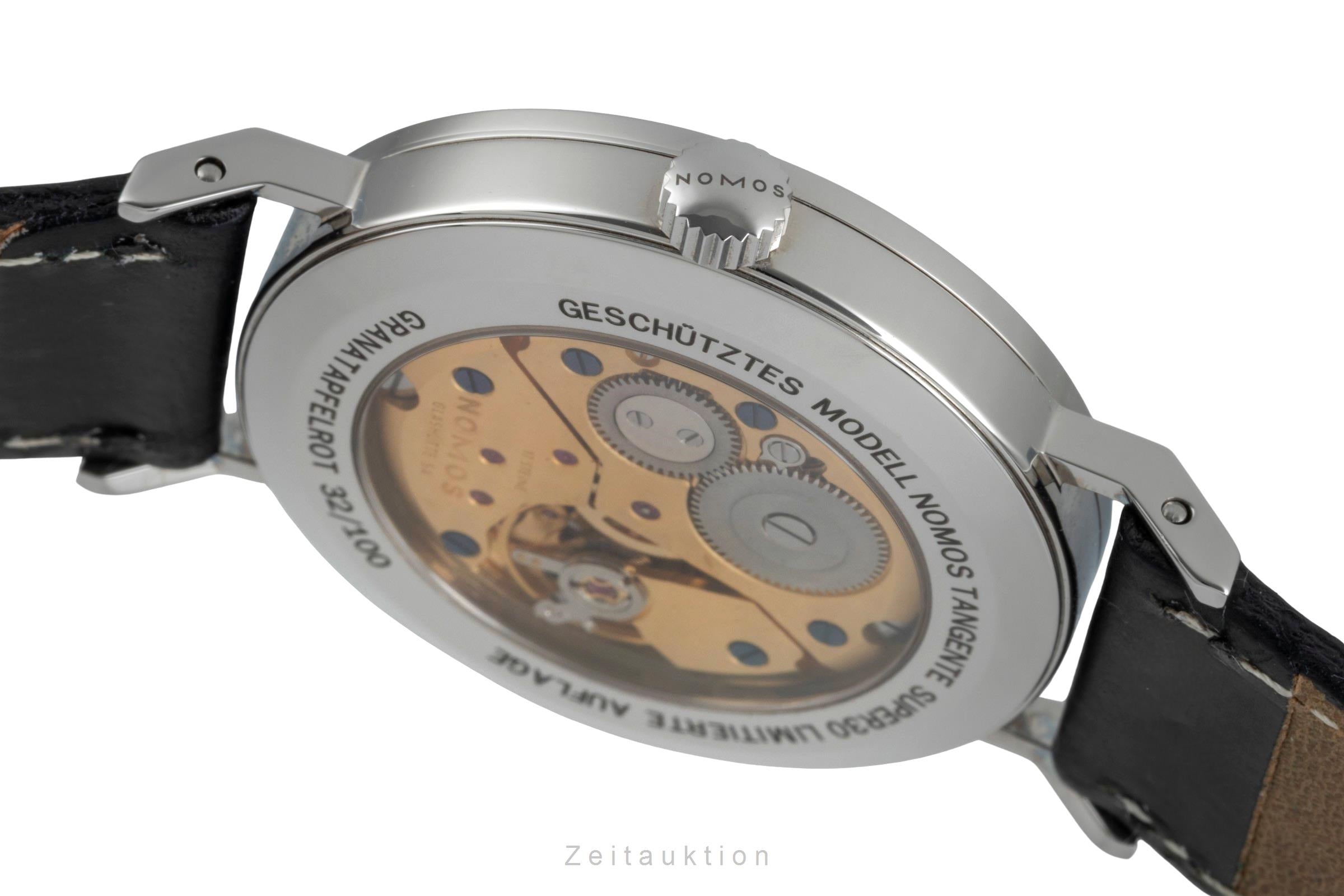 Nomos Tangente acero cuerda manual unisex Tangente Super 30  [2507147]