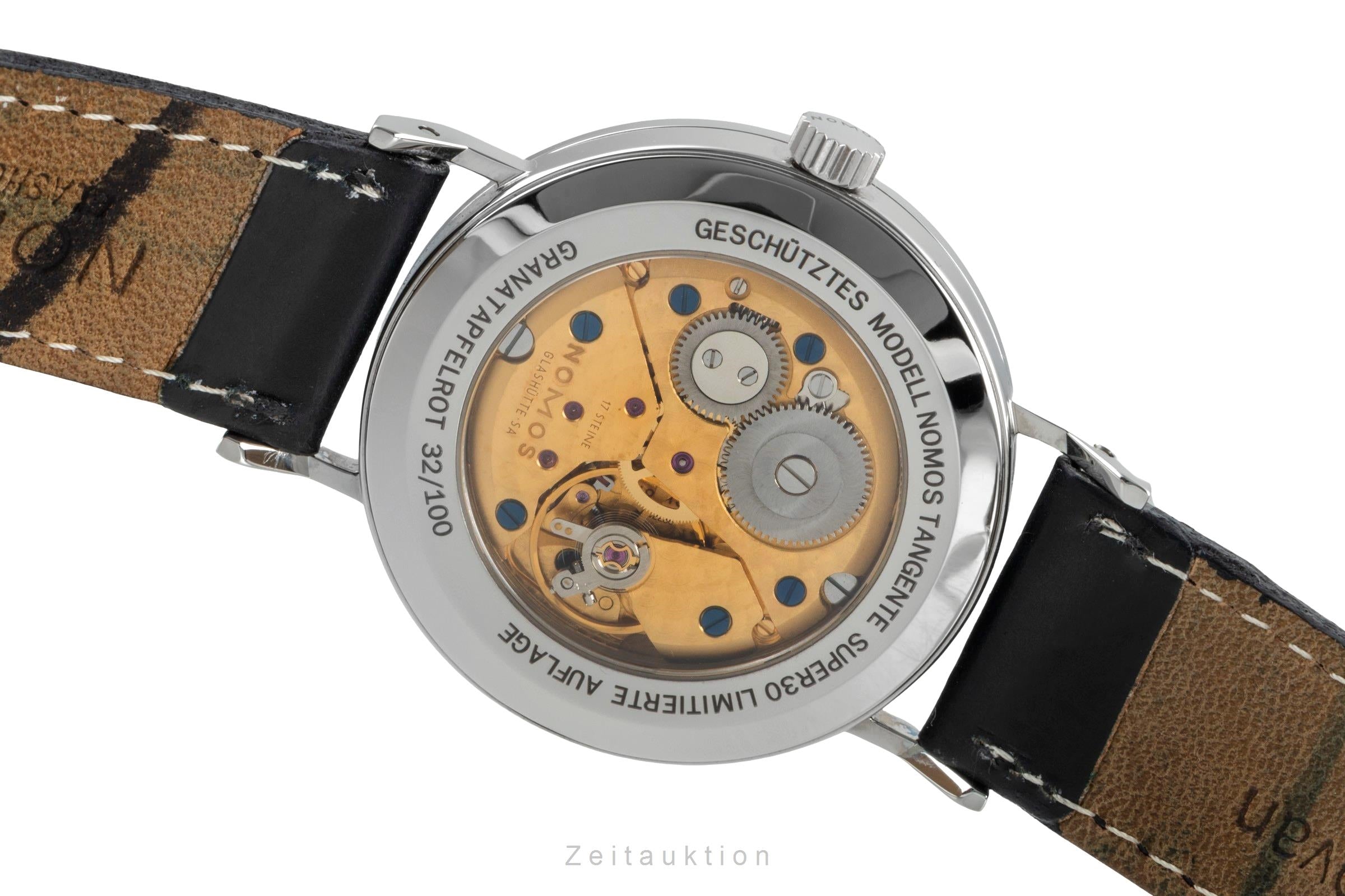 Nomos Tangente acero cuerda manual unisex Tangente Super 30  [2507147]
