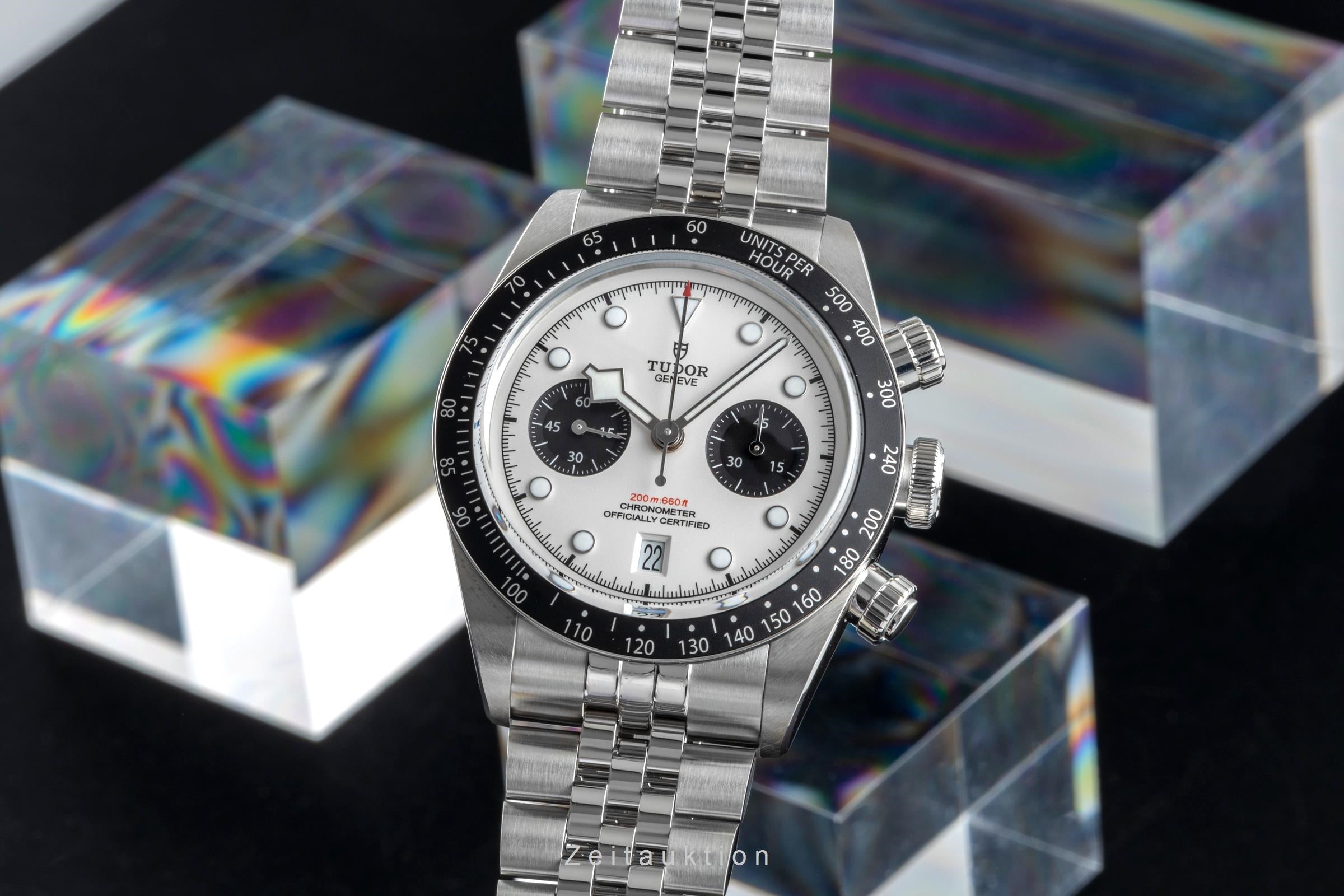 Tudor Black Bay 41 chronograph steel automatic men's watch M79360N-0014 LP: 5870EUR  [2507148]