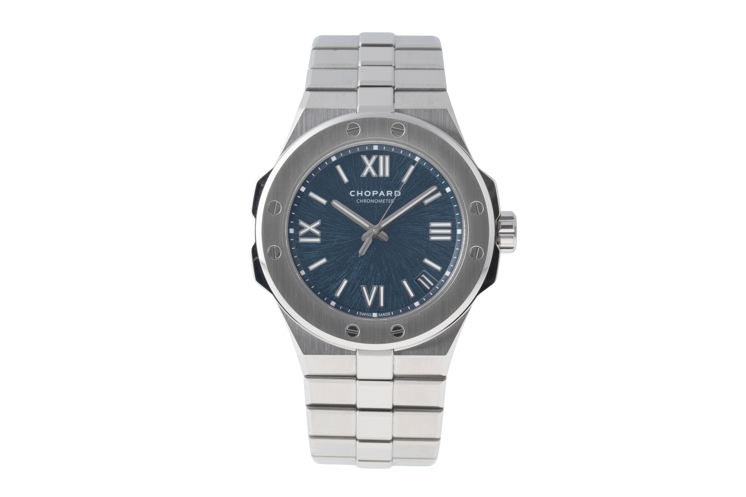 Chopard Alpine Eagle steel automatic men's watch 298600-3001 LP: 16100EUR  [2507149]