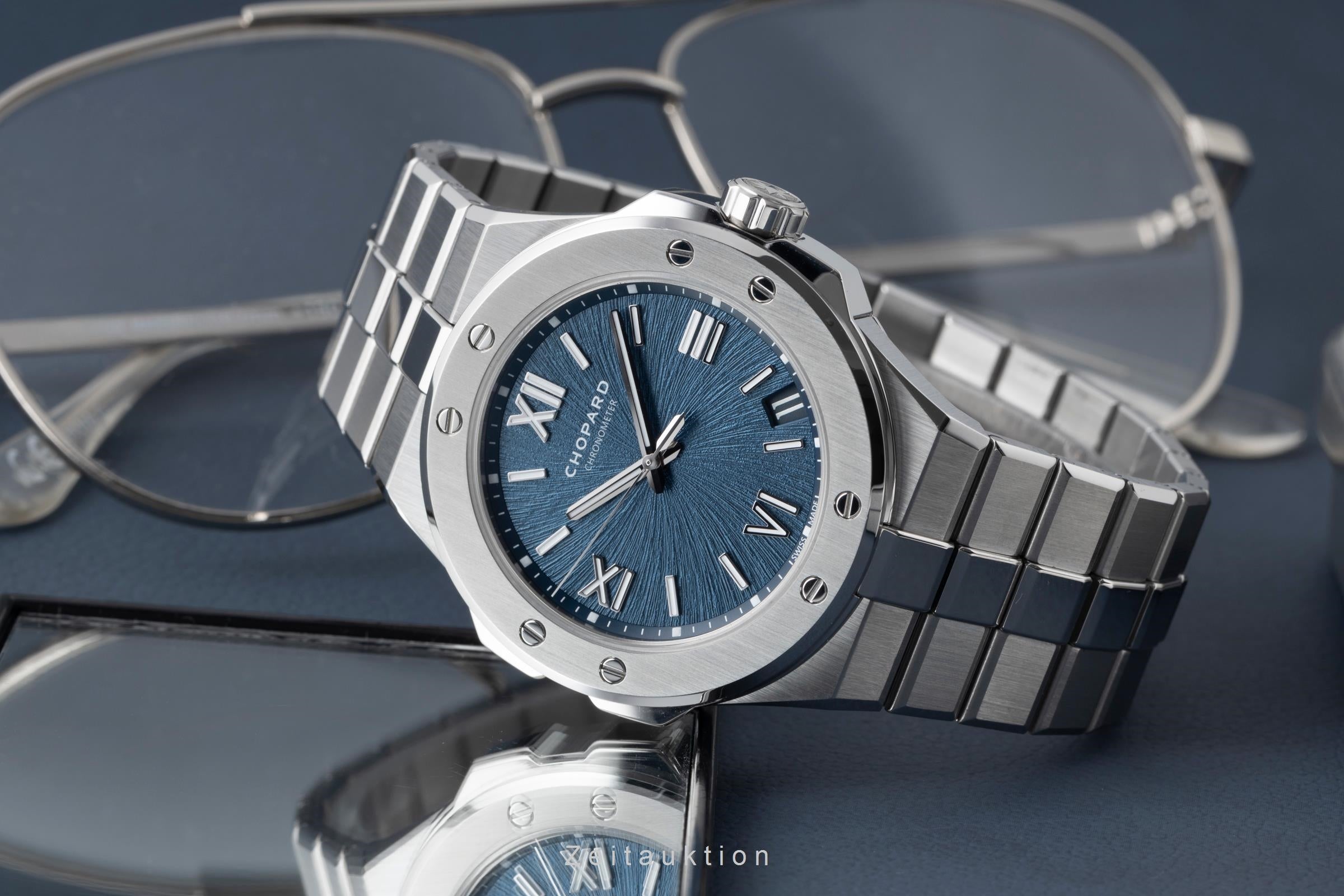Chopard Alpine Eagle 41 Stahl Automatik Ref. 298600-3001 B&P 2019 NP: 16100 € [2507149]