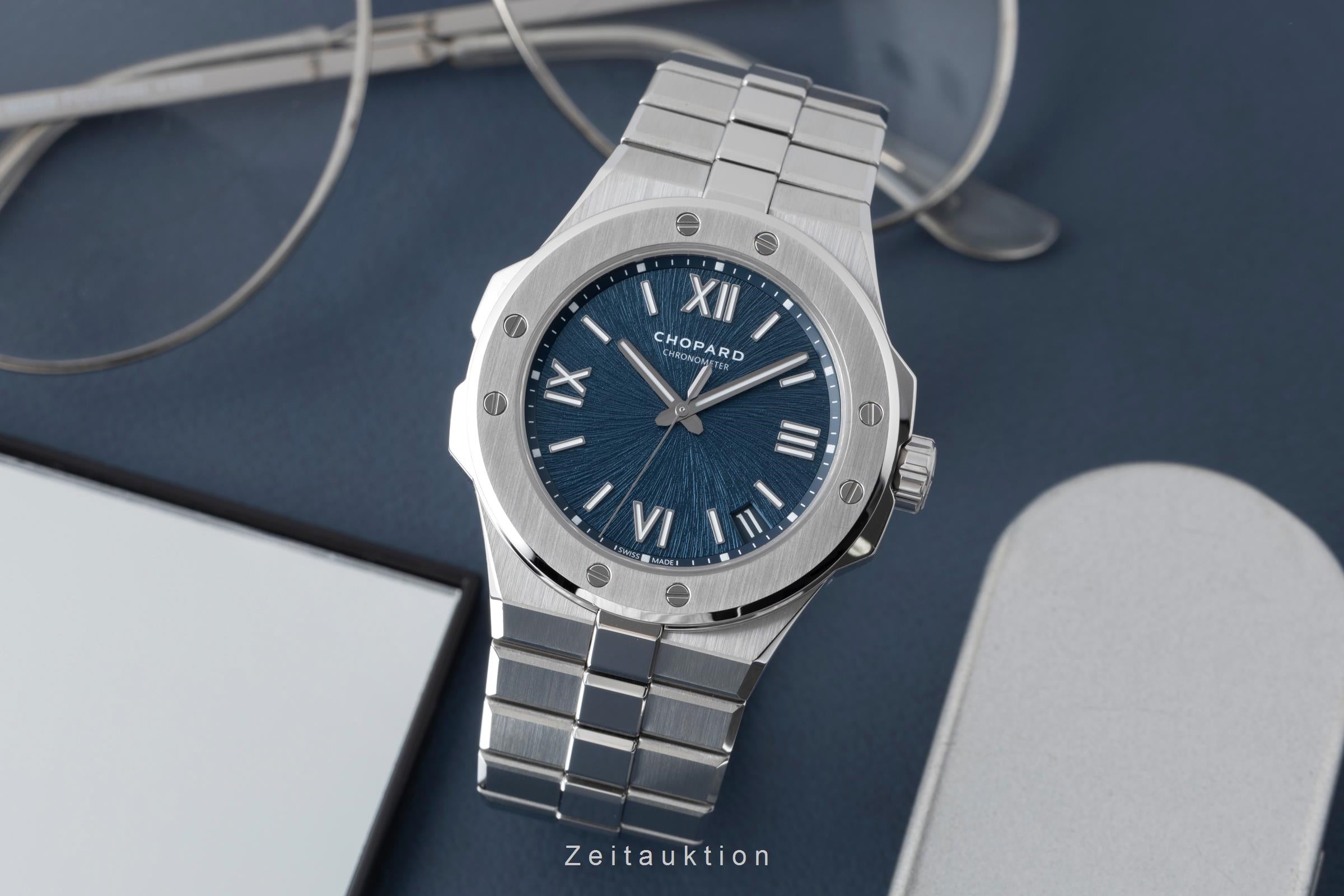 Chopard Alpine Eagle 41 Stahl Automatik Ref. 298600-3001 B&P 2019 NP: 16100 € [2507149]