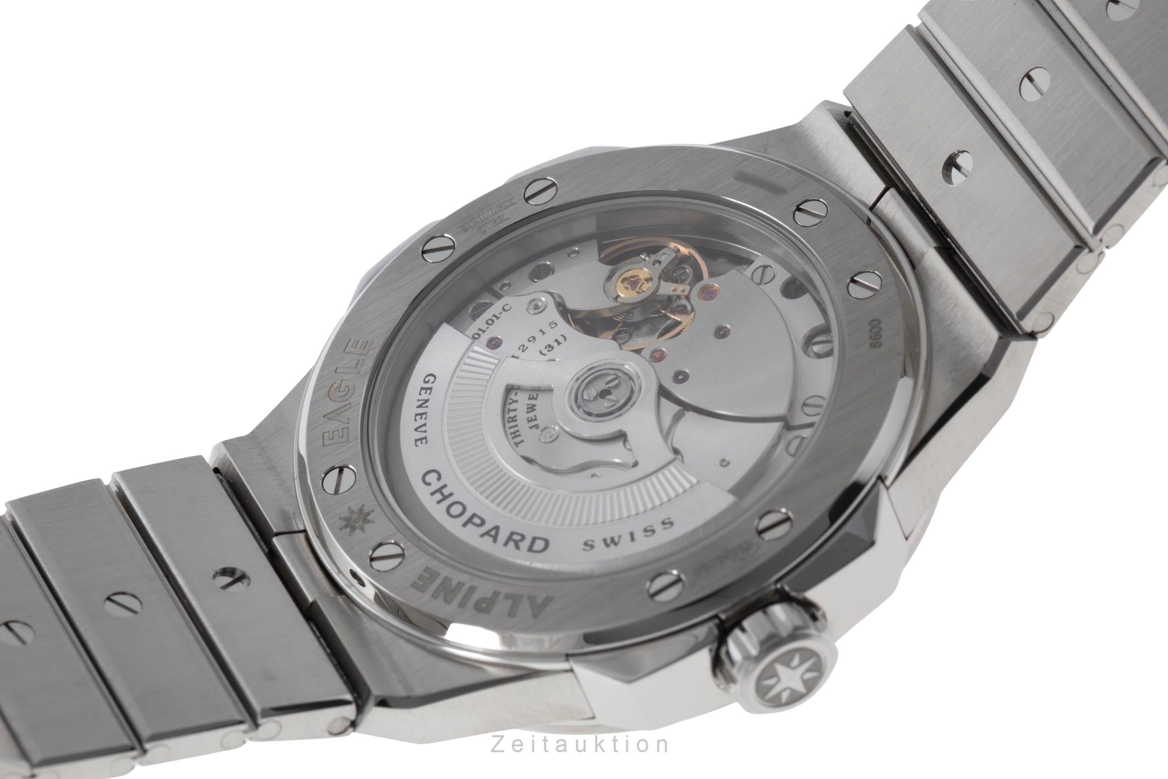 Chopard Alpine Eagle 41 Stahl Automatik Ref. 298600-3001 B&P 2019 NP: 16100 € [2507149]