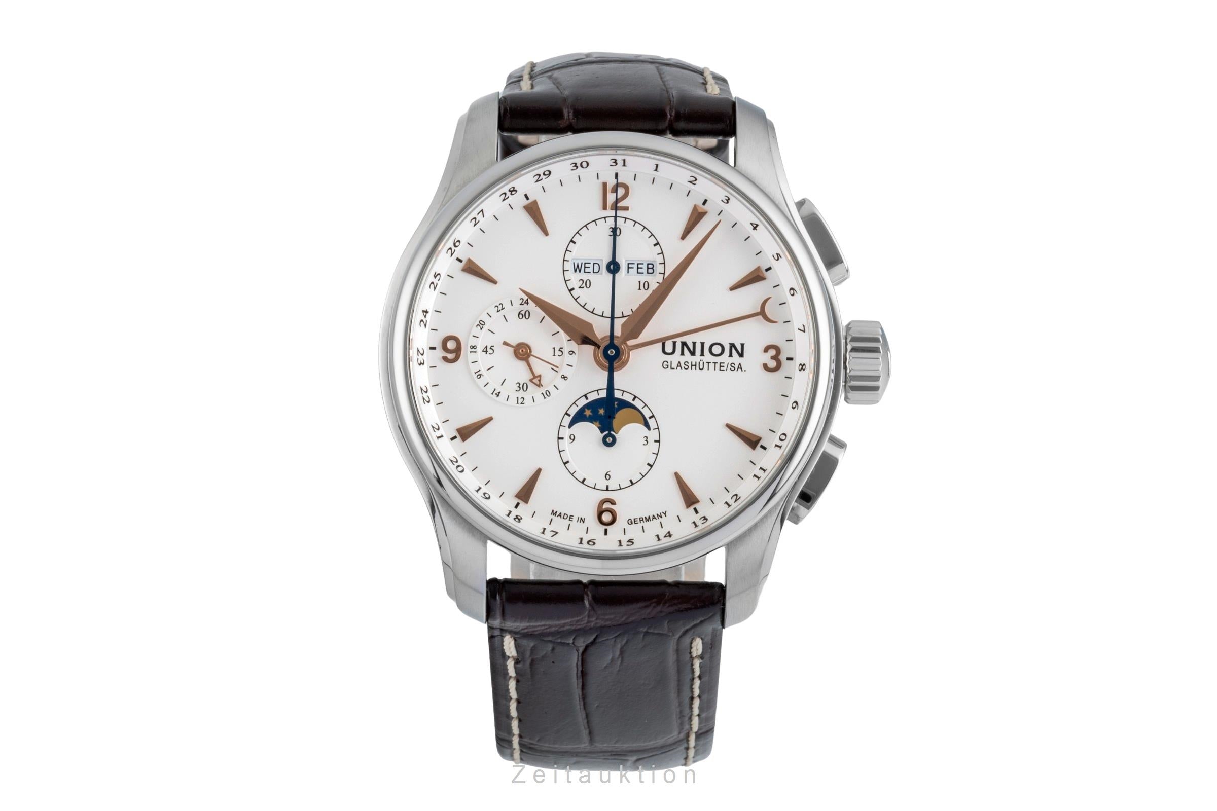 Union Glashütte Belisar chronograph steel automatic men's watch D0024251  [2507150]