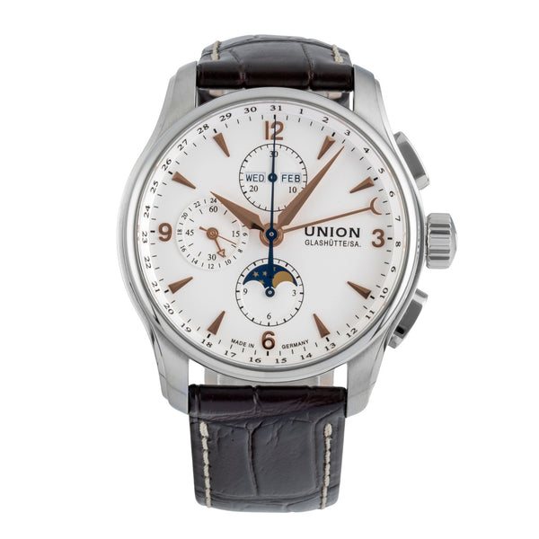 Union Glashütte Belisar chronograph steel automatic men's watch D0024251  [2507150]