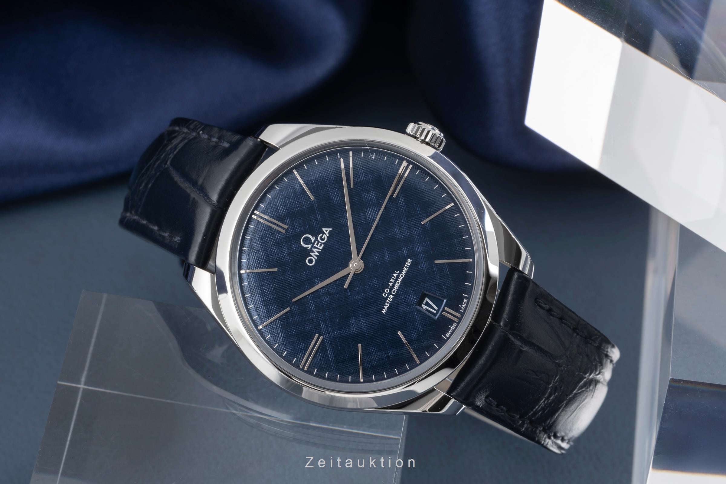 Omega De Ville acier à remontage manuel montre pour hommes 435.13.40.21.03.001  [2507152]