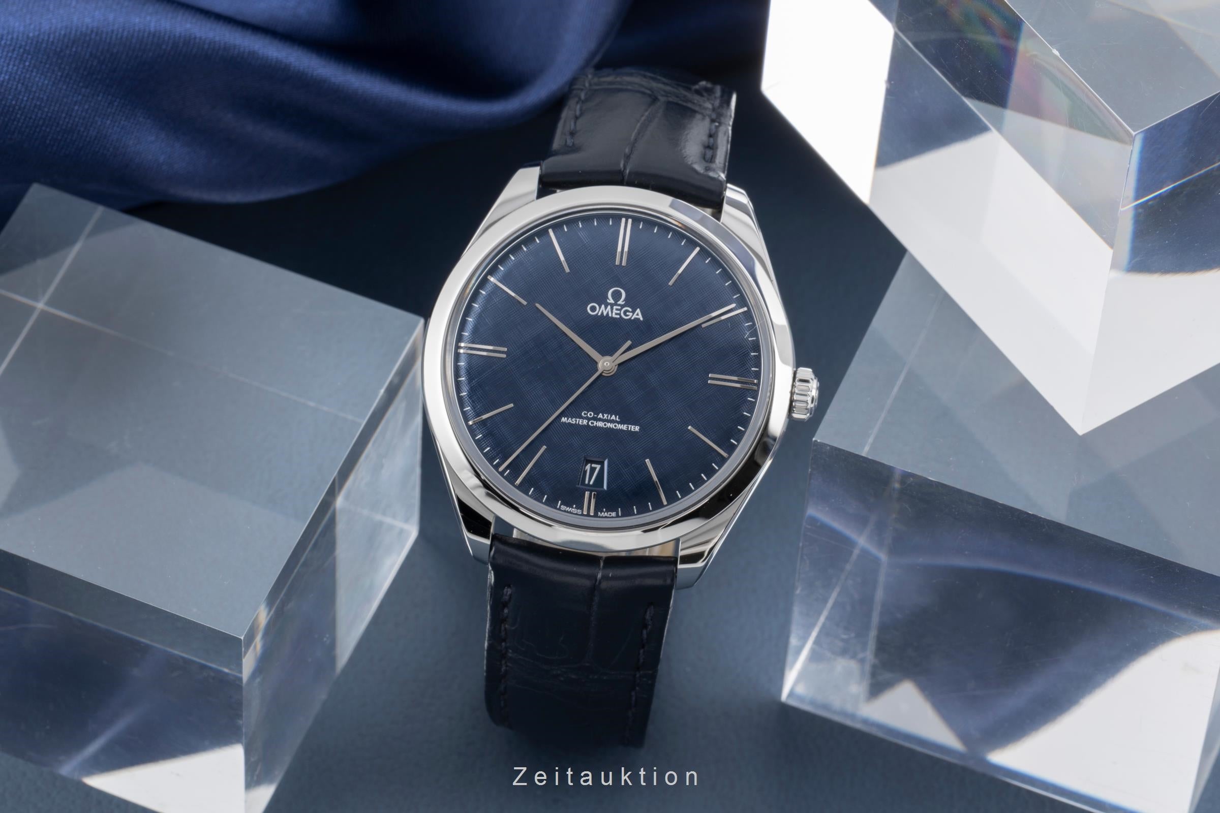 Omega De Ville acier à remontage manuel montre pour hommes 435.13.40.21.03.001  [2507152]