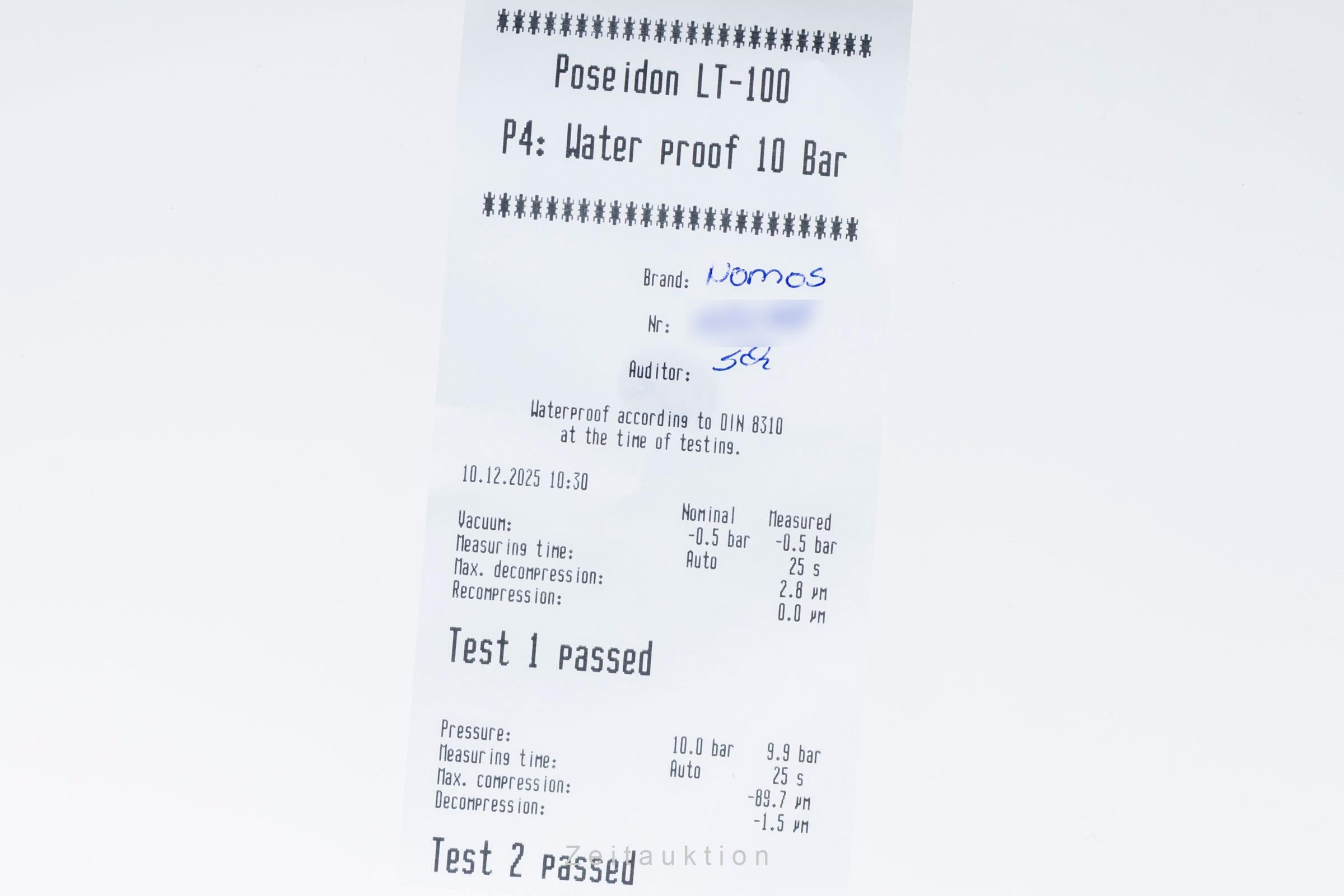 Nomos Club Campus Blue Purple Stahl Handaufzug Ref.713 B&P 2025  [2507153]