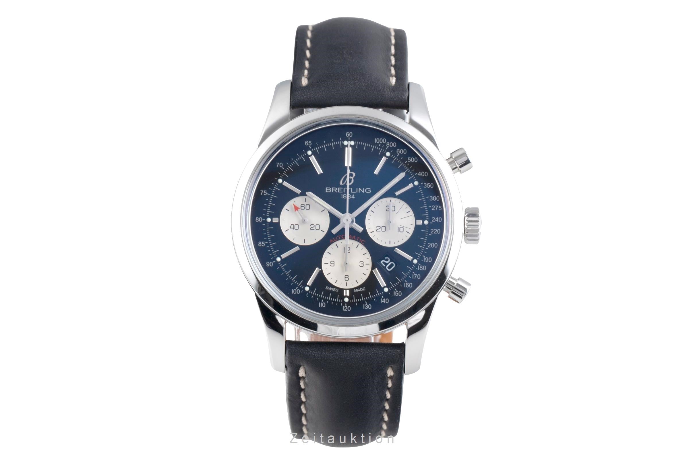 Breitling Transocean chronograph steel automatic men's watch AB0152  [2507154]