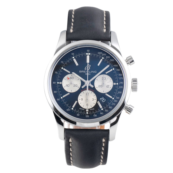 Breitling Transocean chronograph steel automatic men's watch AB0152  [2507154]