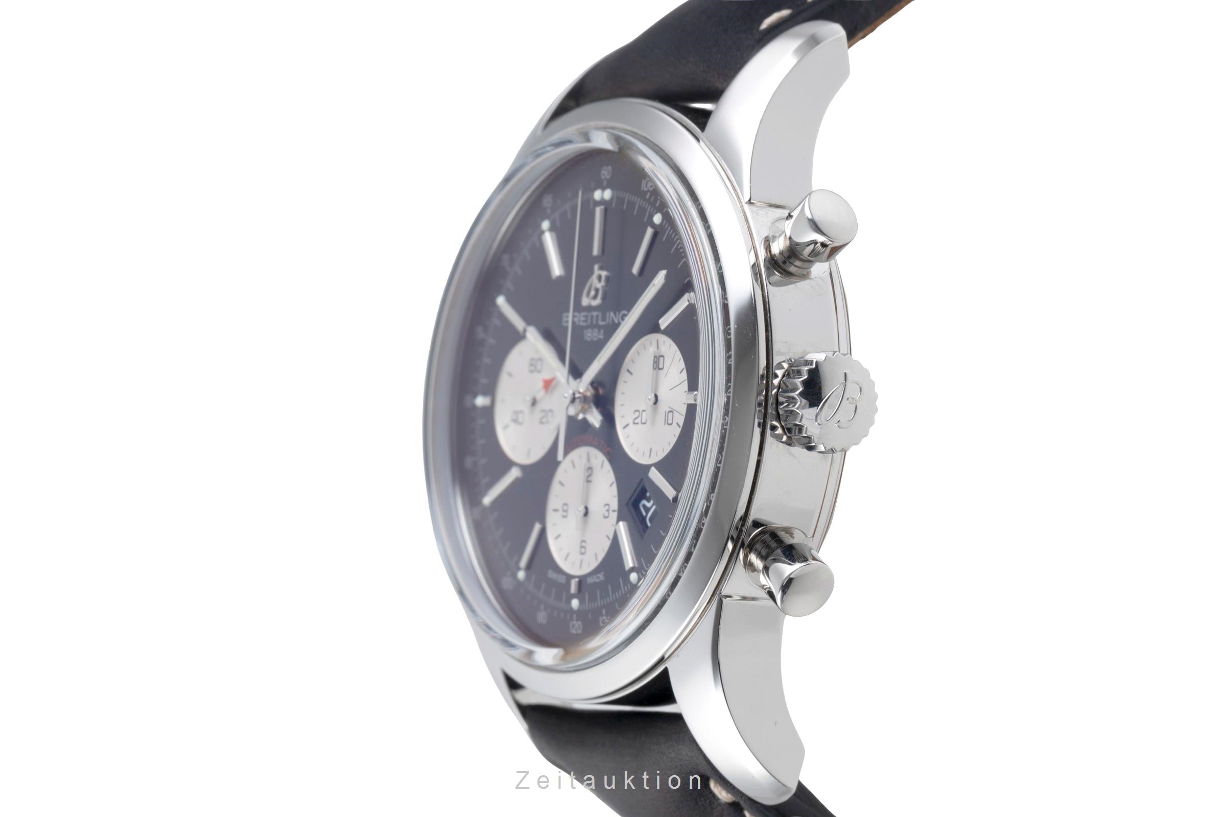 Breitling Transocean chronograph steel automatic men's watch AB0152  [2507154]