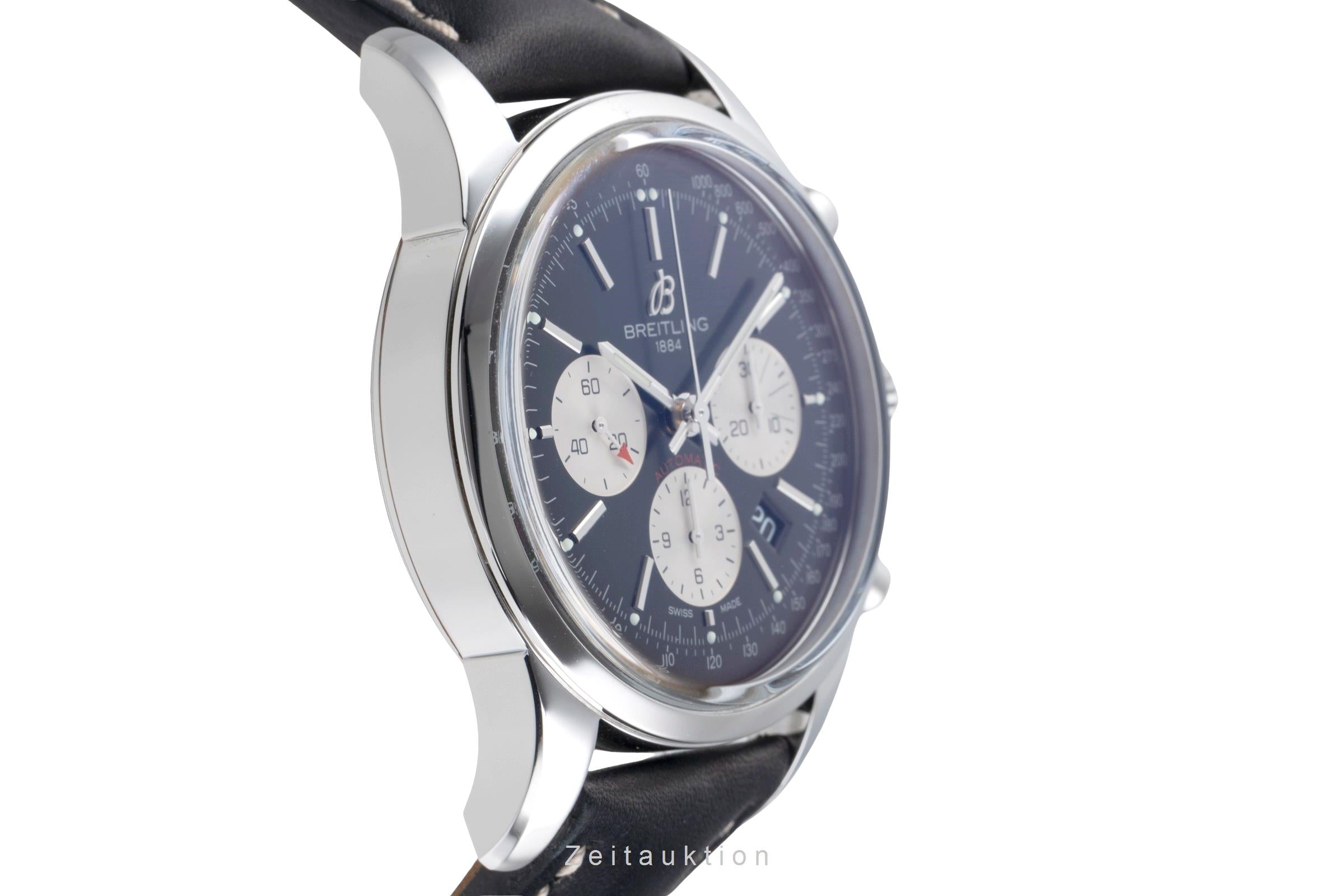 Breitling Transocean chronograph steel automatic men's watch AB0152  [2507154]