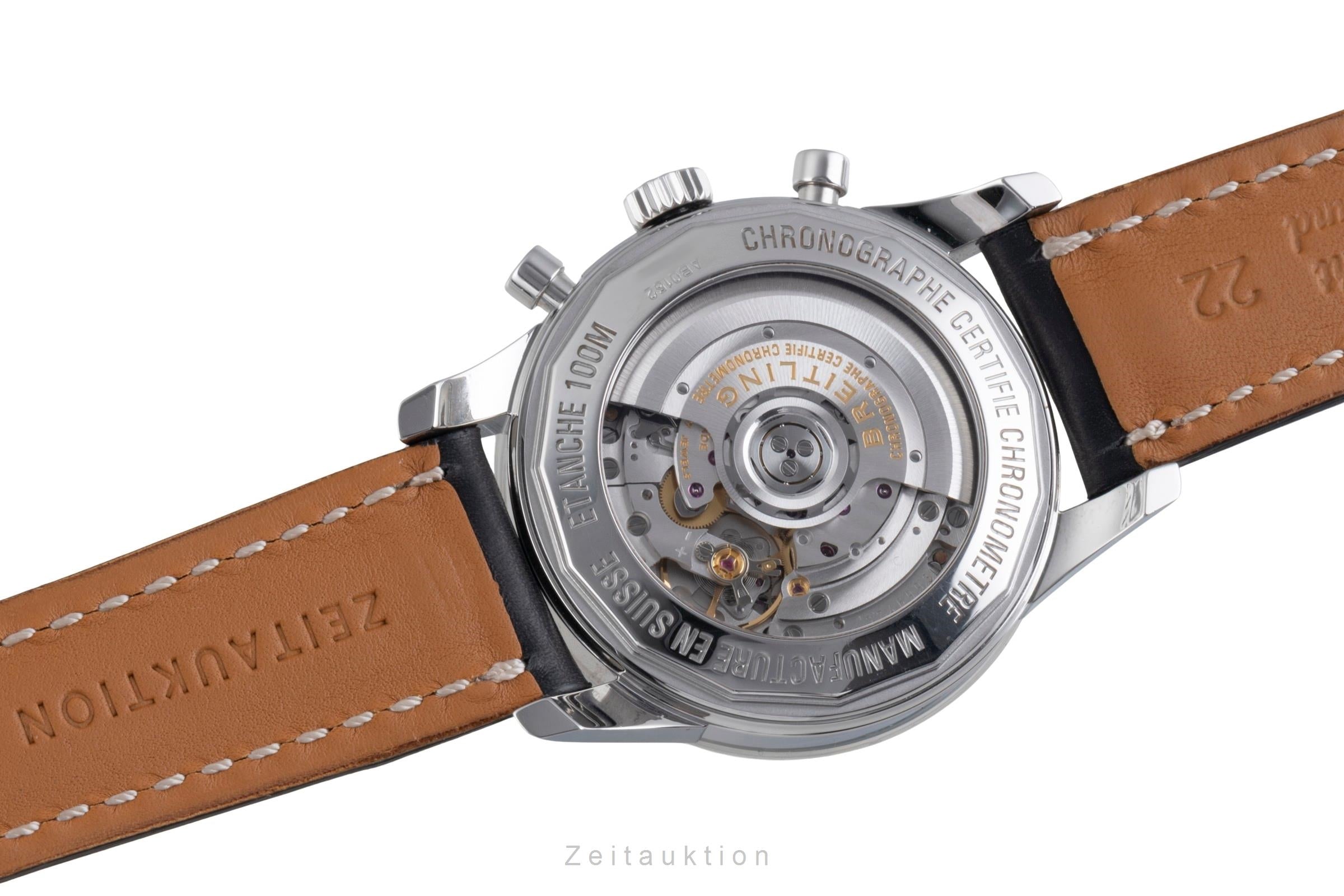 Breitling Transocean chronograph steel automatic men's watch AB0152  [2507154]