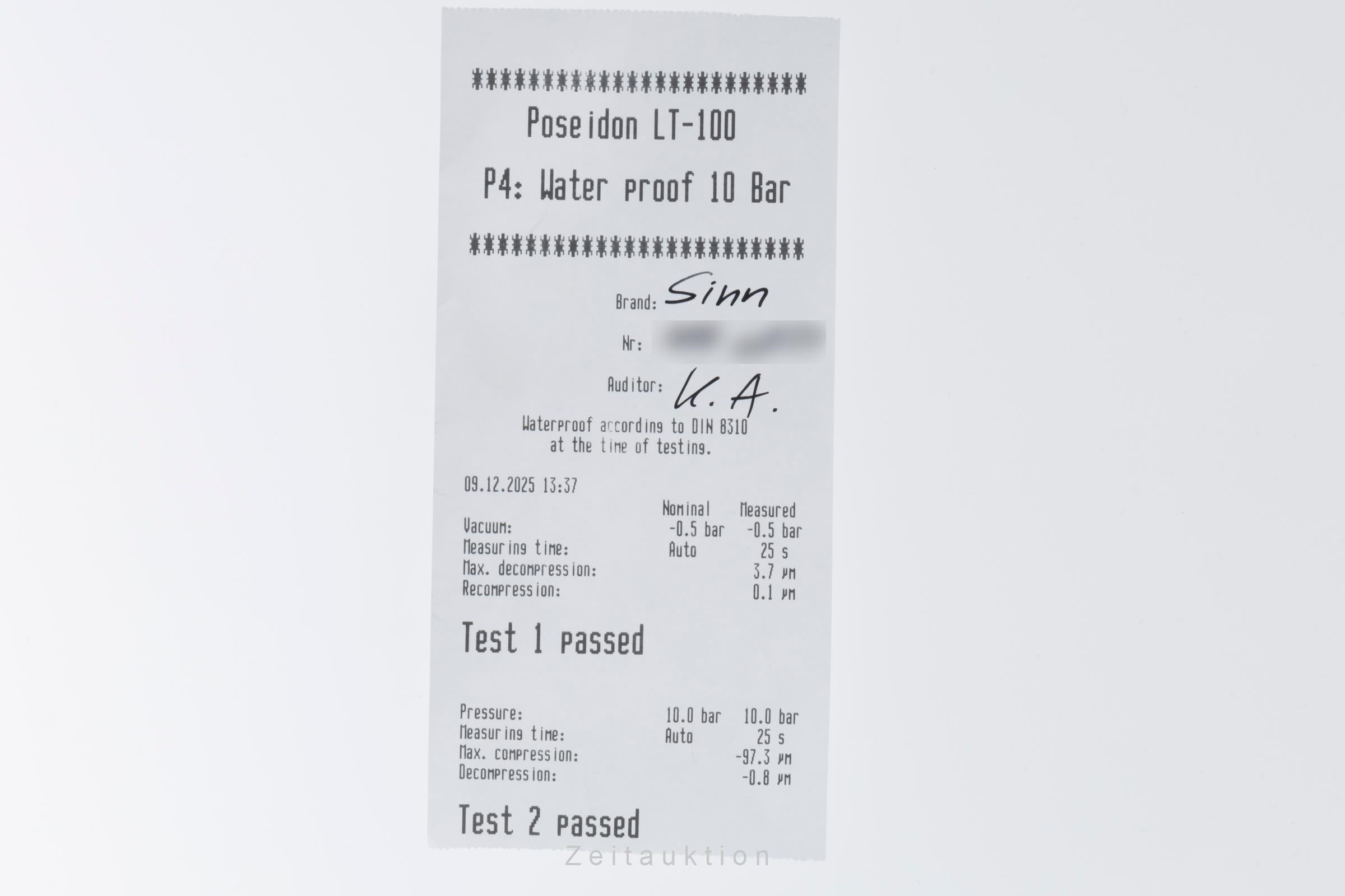 SINN 104St Sa I Fliegeruhr Edelstahl Automatik Herrenuhr Ref. 104.010 Box [2507155]