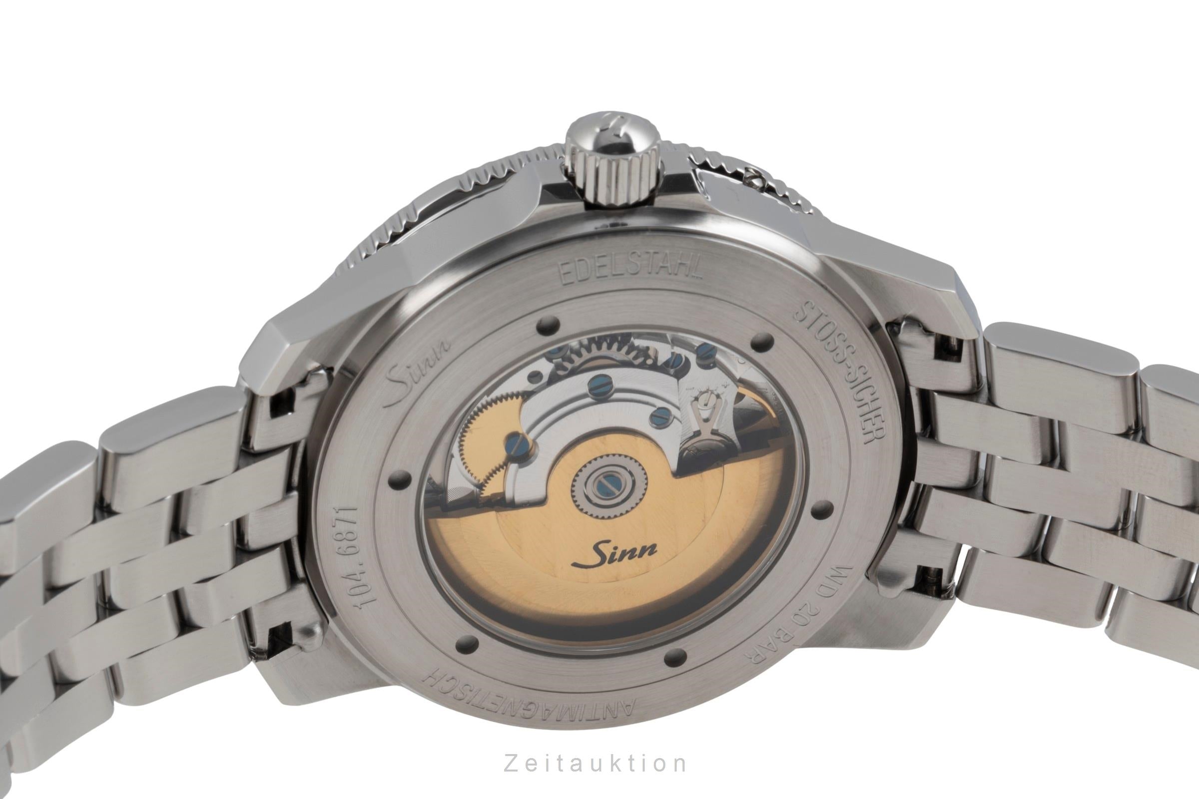 SINN 104St Sa I Fliegeruhr Edelstahl Automatik Herrenuhr Ref. 104.010 Box [2507155]