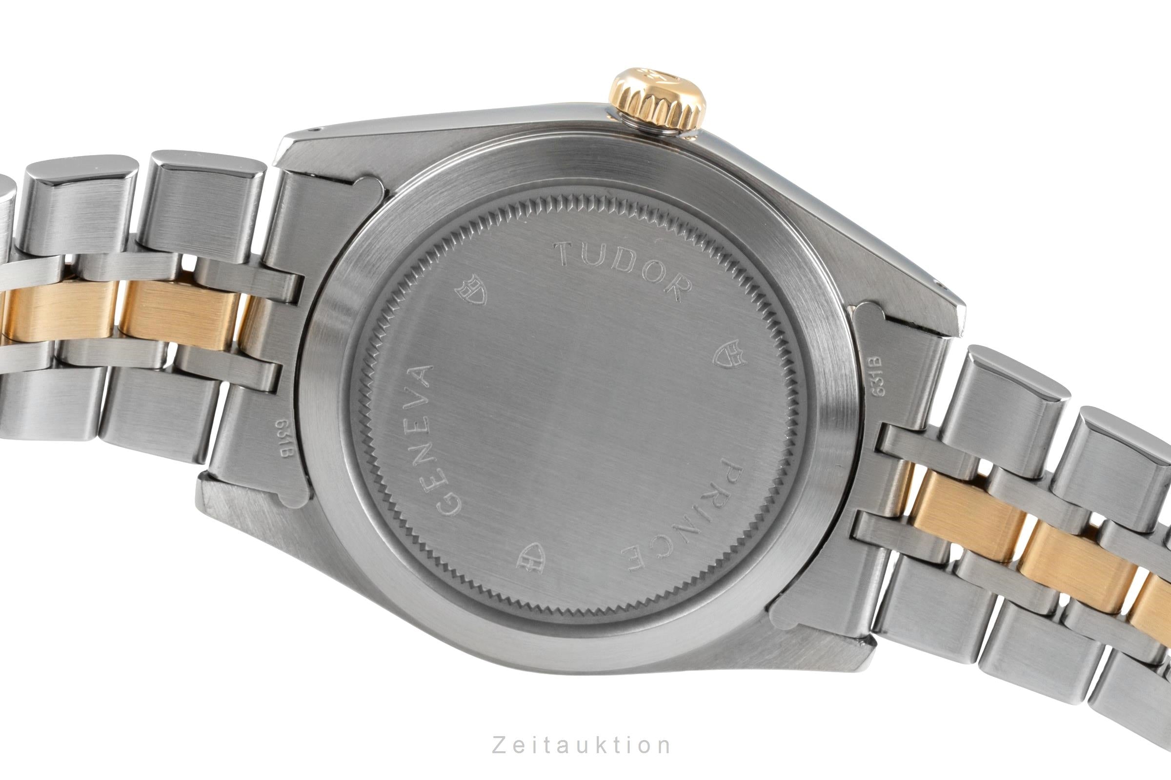 Tudor Oyster Prince Date Day Stahl Gold Automatik Ref. 76213-0016 Papiere 2018 [2507156]