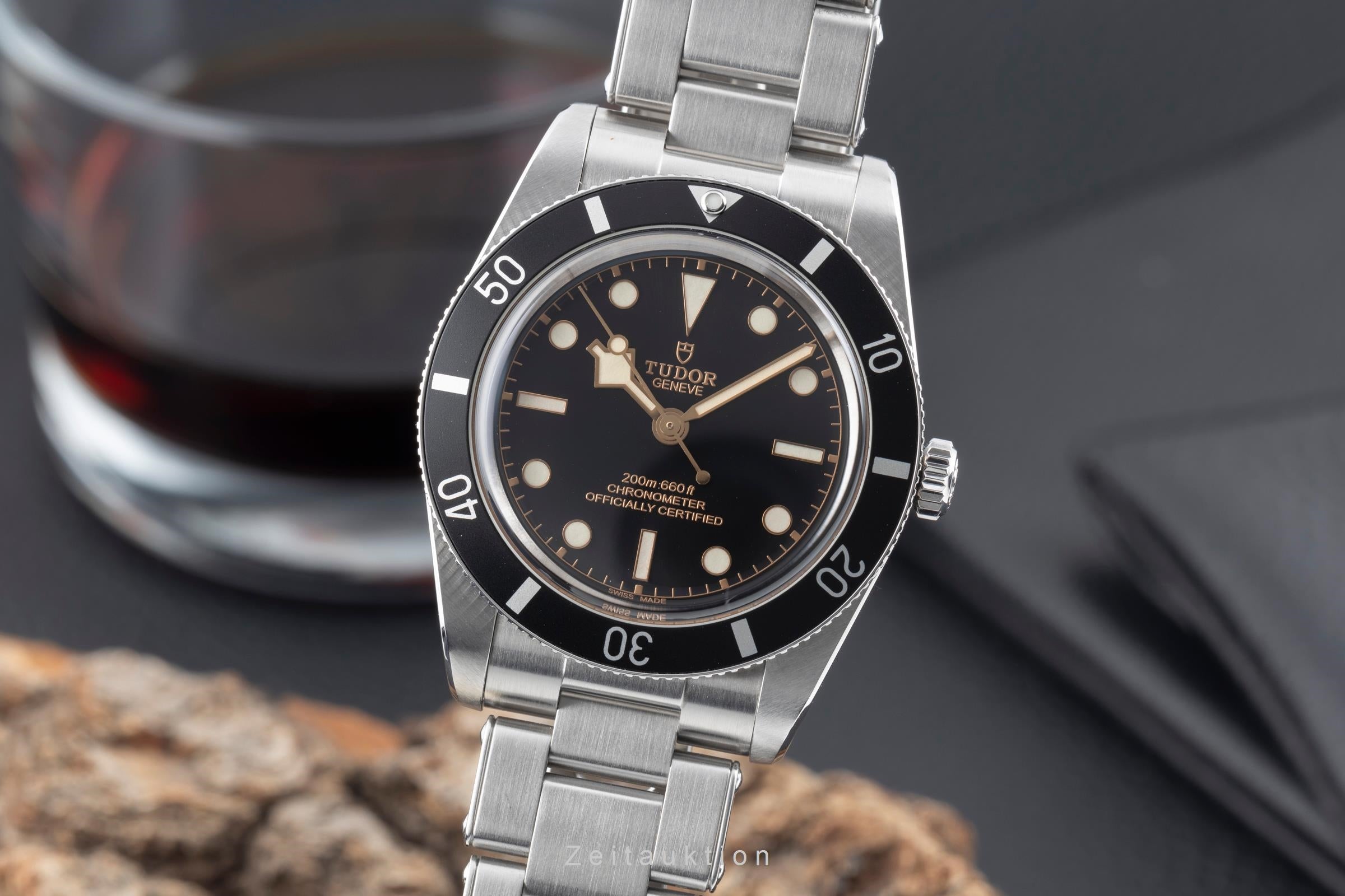 Tudor Black Bay 54 Stahl Automatik Herrenuhr Ref. M79000N-0001 B&P 2023 [2507160]