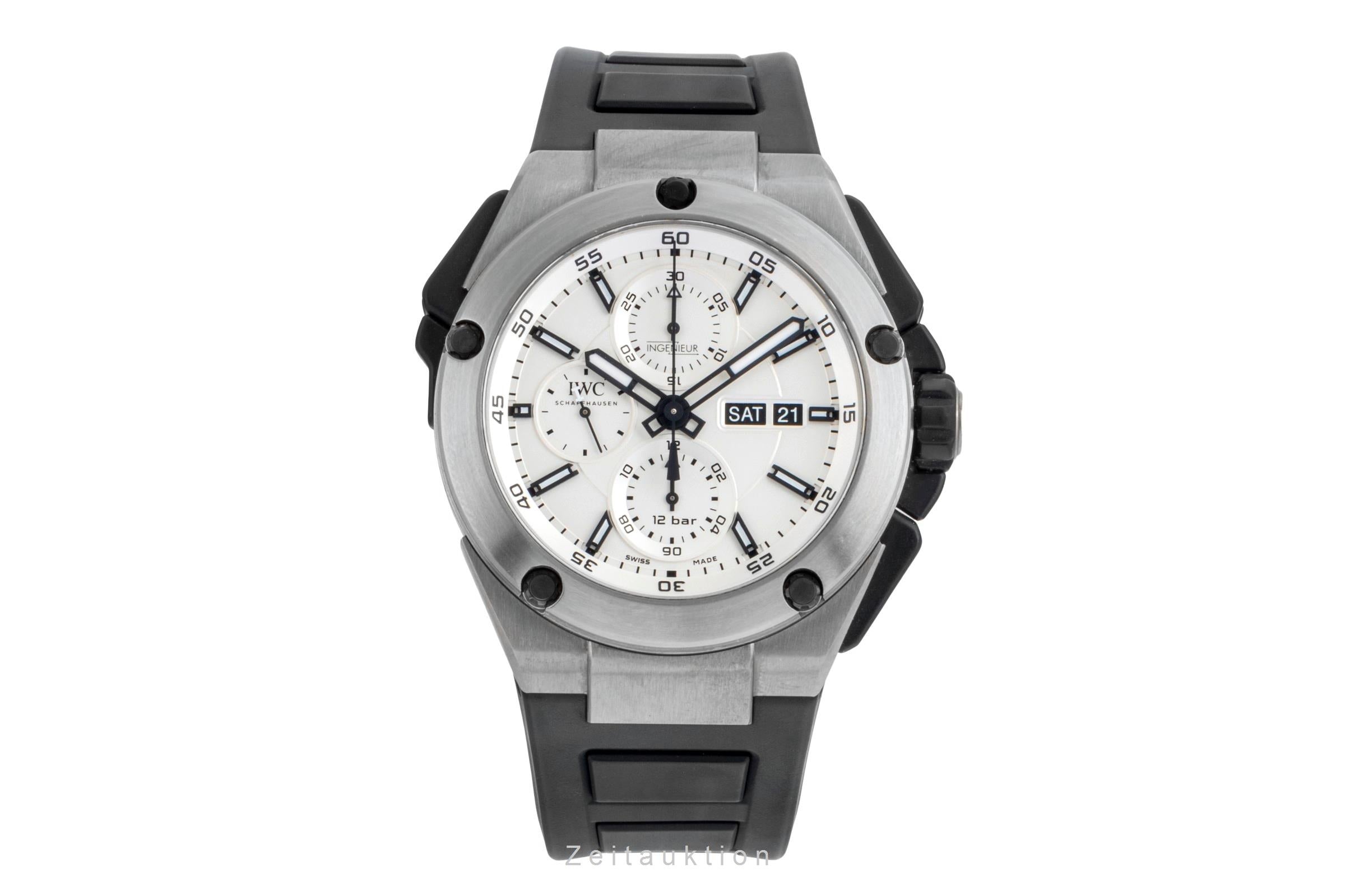 IWC Ingenieur chronograph titanium automatic men's watch IW386501  [2507161]