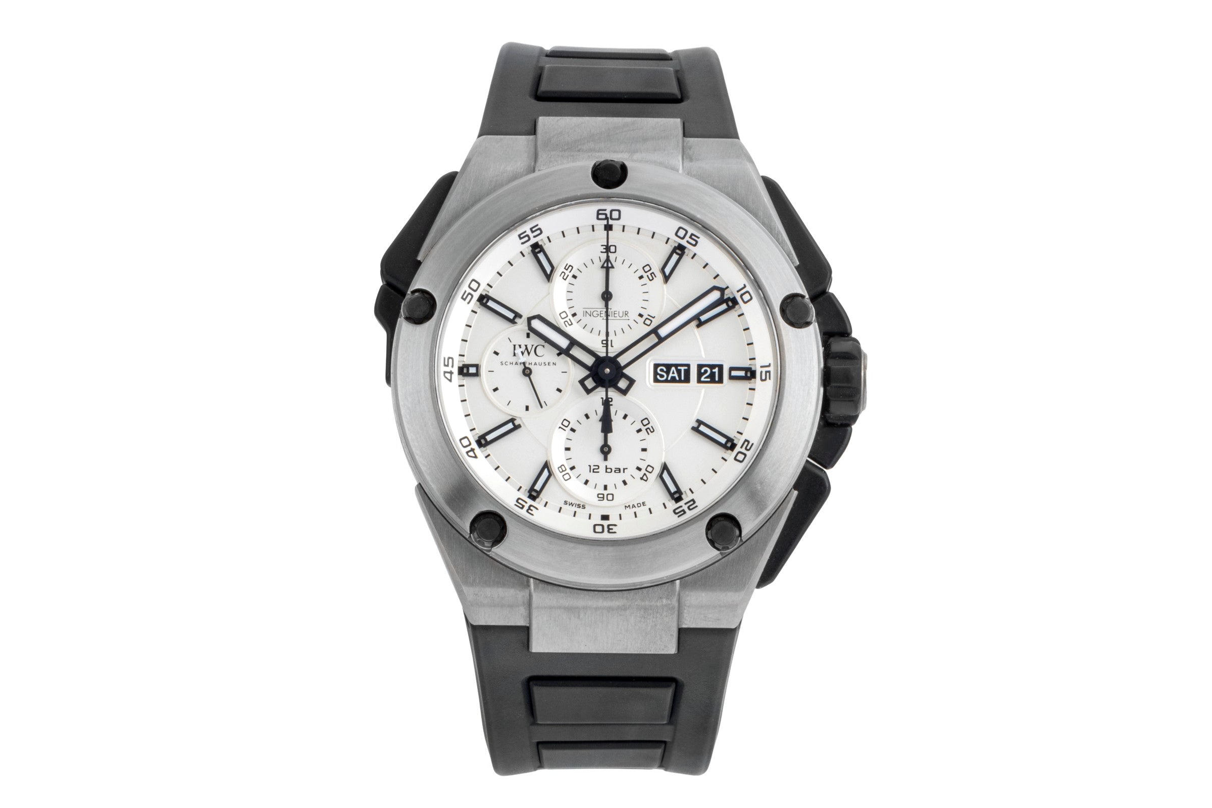 IWC Ingenieur chronograph titanium automatic men's watch IW386501  [2507161]