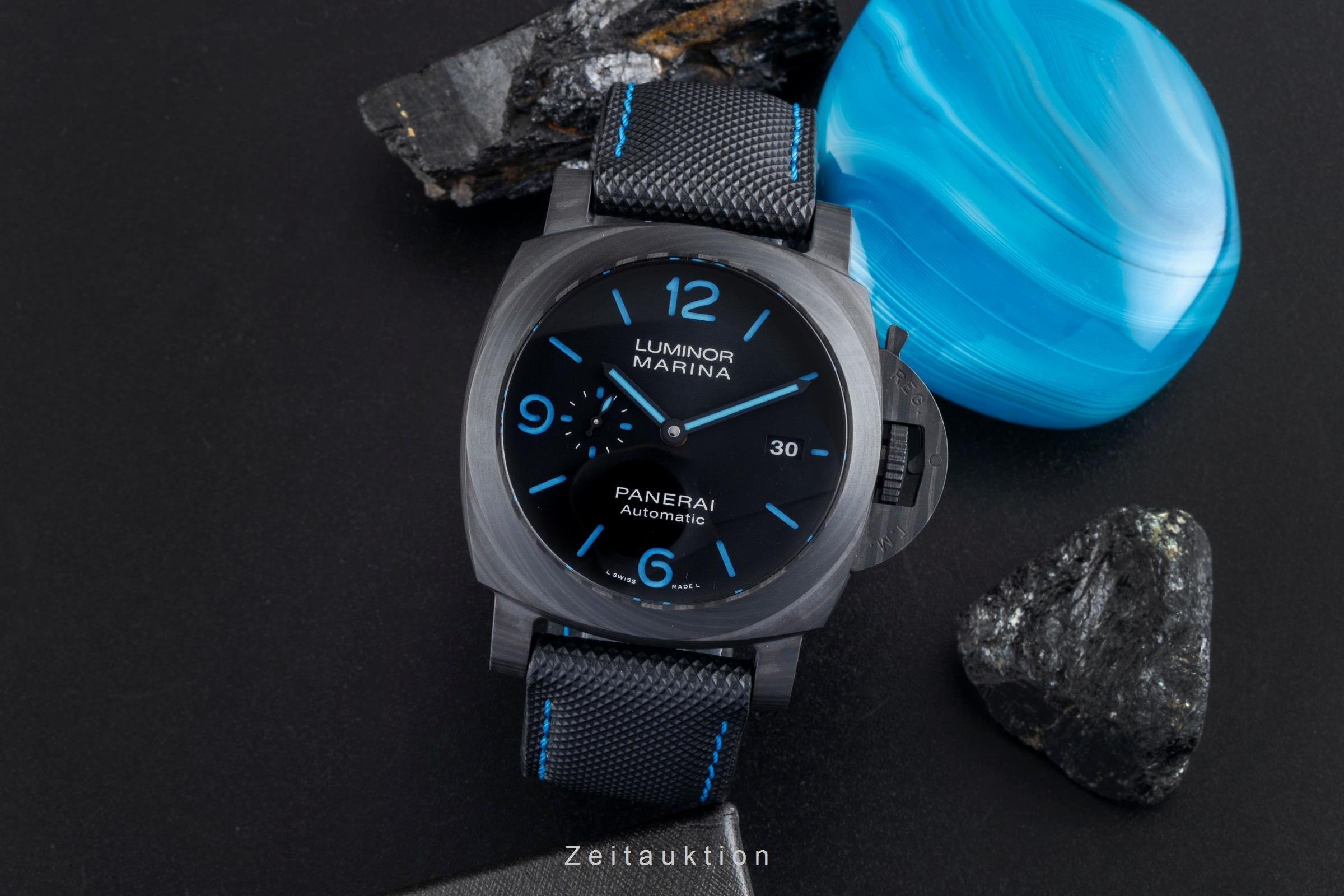 Panerai Luminor Marina carbone automatique montre pour hommes PAM01661  [2507163]
