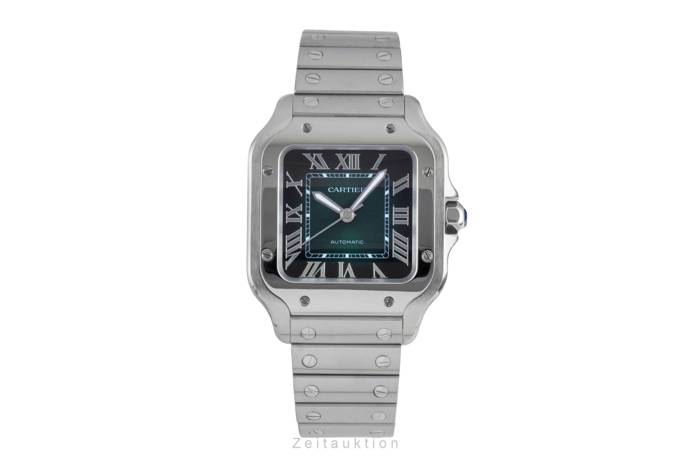 Cartier Santos de Cartier Stahl Automatik Herrenuhr Ref. WSSA00061 NP: 8850,- € [2507164]