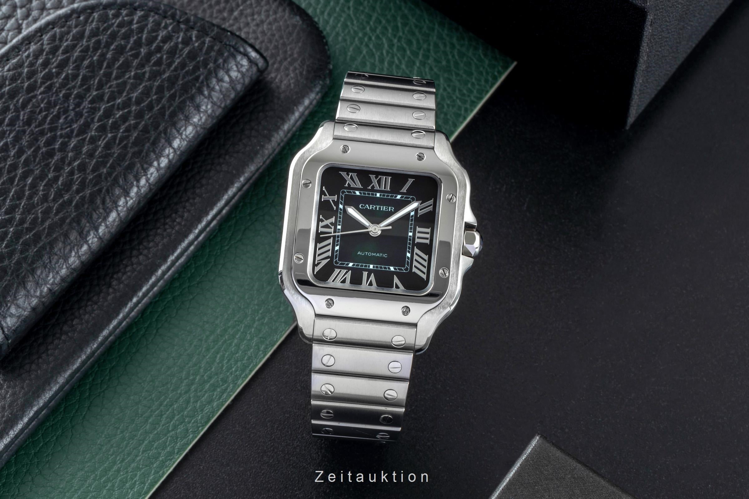 Cartier Santos de Cartier Stahl Automatik Herrenuhr Ref. WSSA00061 NP: 8850,- € [2507164]