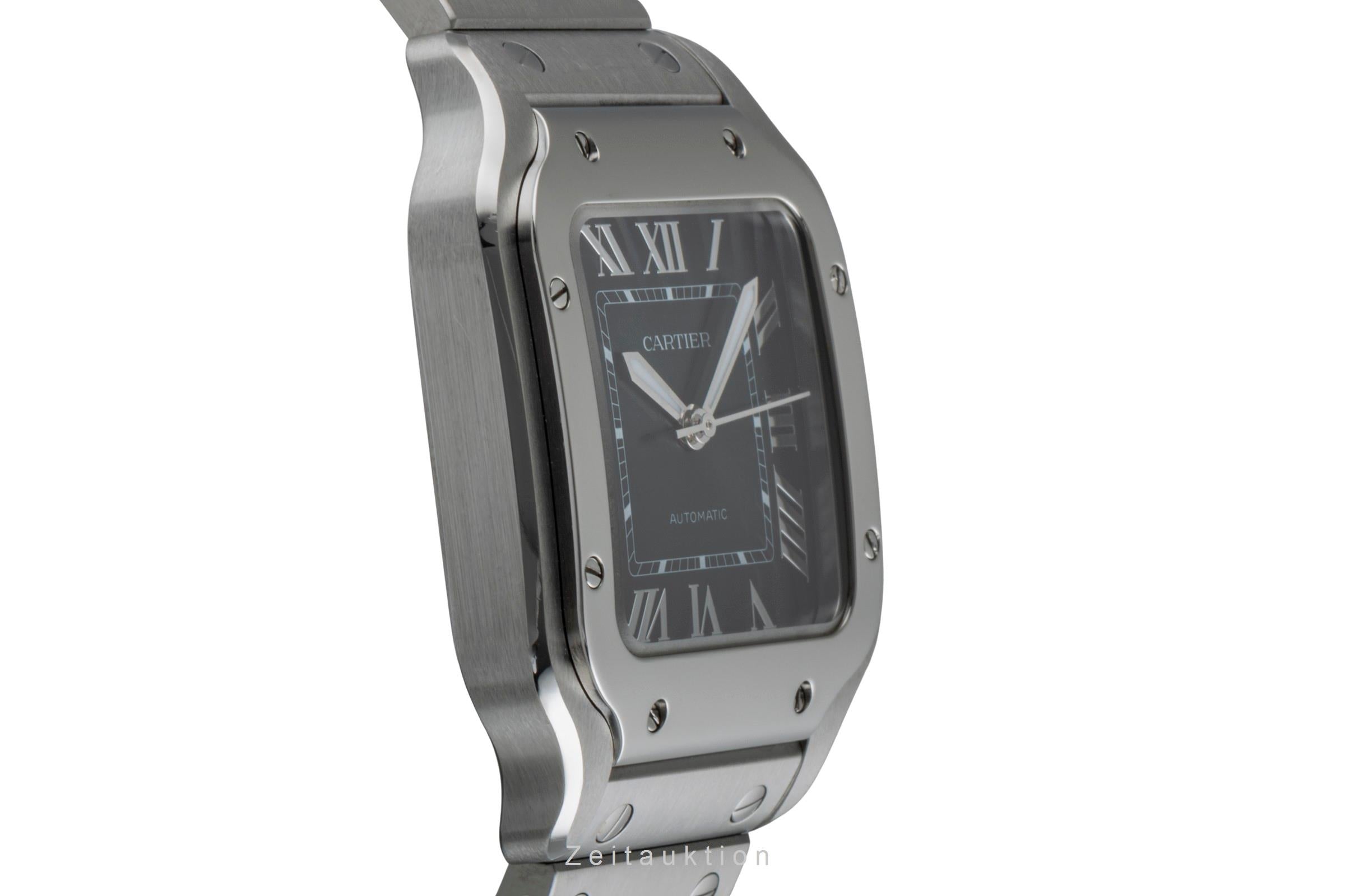 Cartier Santos de Cartier Stahl Automatik Herrenuhr Ref. WSSA00061 NP: 8850,- € [2507164]