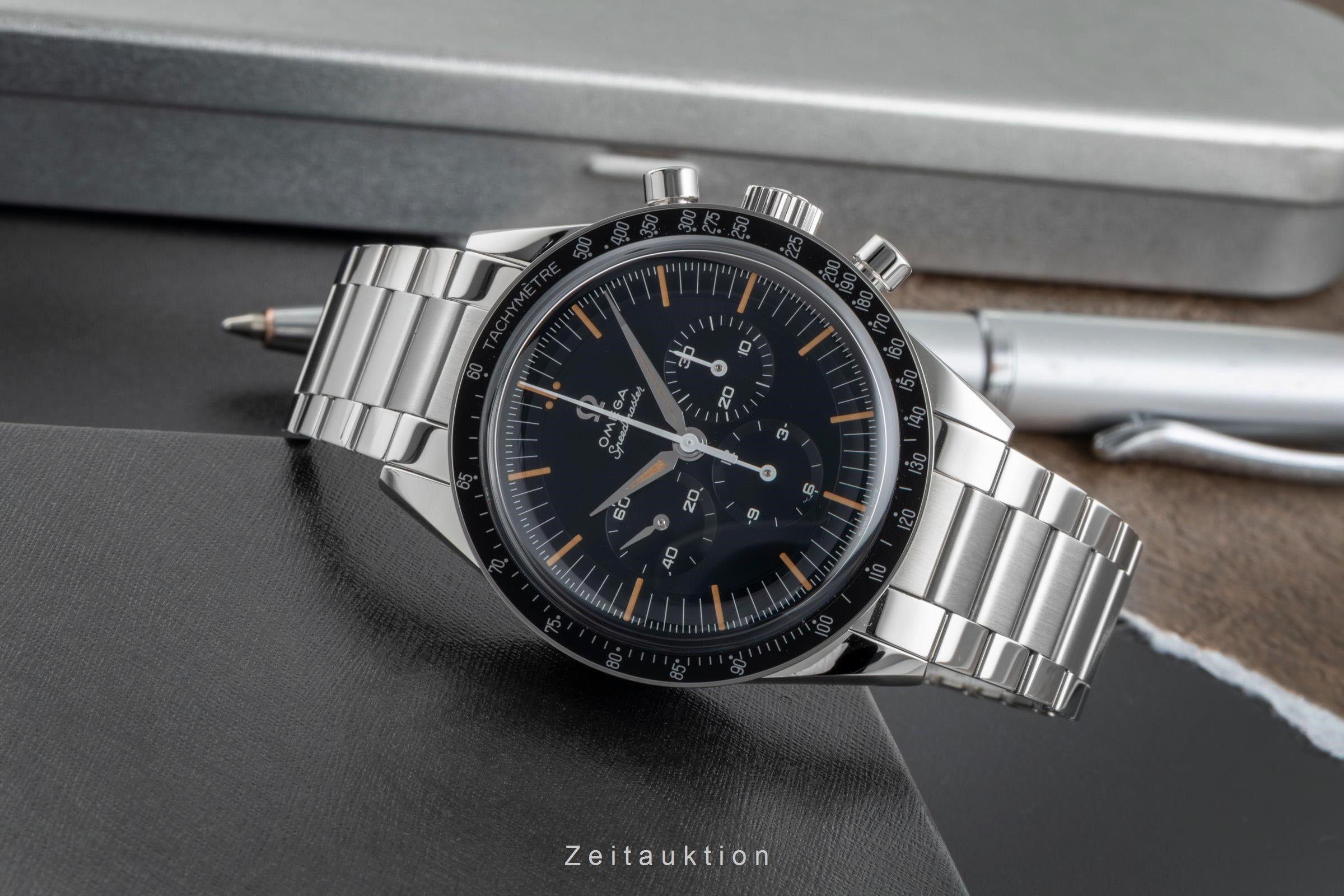 Omega Speedmaster Moonwatch cronógrafo acero cuerda manual reloj para caballeros 310.30.40.50.06.001 LP: 8600EUR  [2507165]