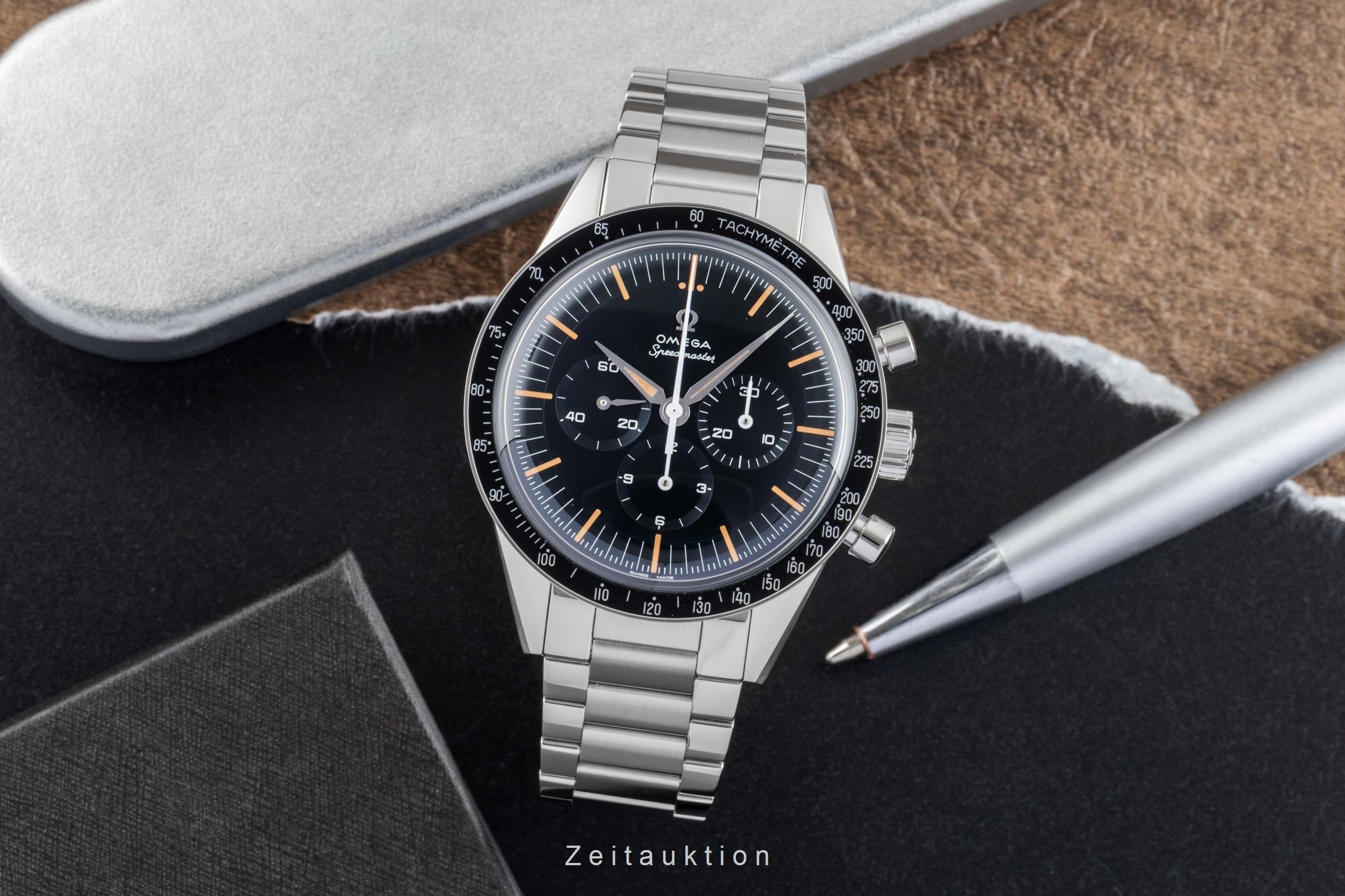 Omega Speedmaster Moonwatch cronógrafo acero cuerda manual reloj para caballeros 310.30.40.50.06.001 LP: 8600EUR  [2507165]