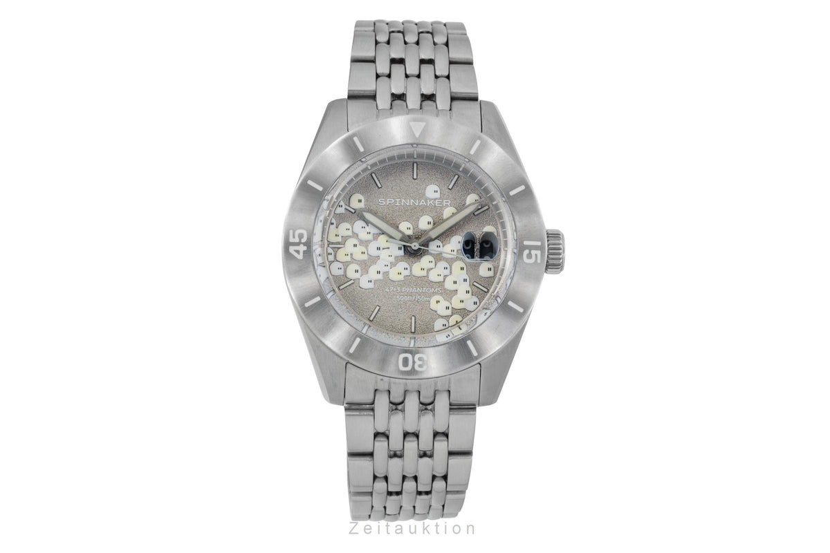 Spinnaker Fleuss steel automatic men's watch SP-5170-11B-P Limited  [2507167]