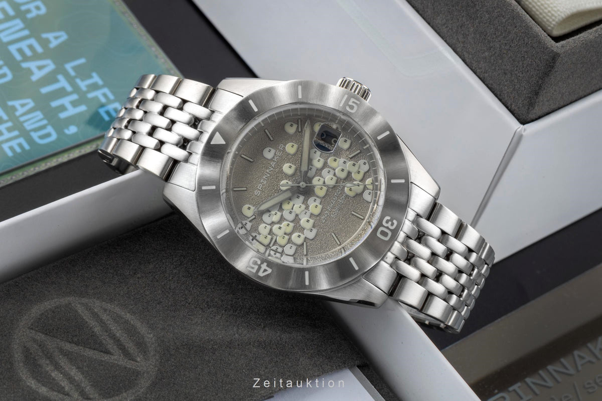 Spinnaker Fleuss steel automatic men's watch SP-5170-11B-P Limited  [2507167]