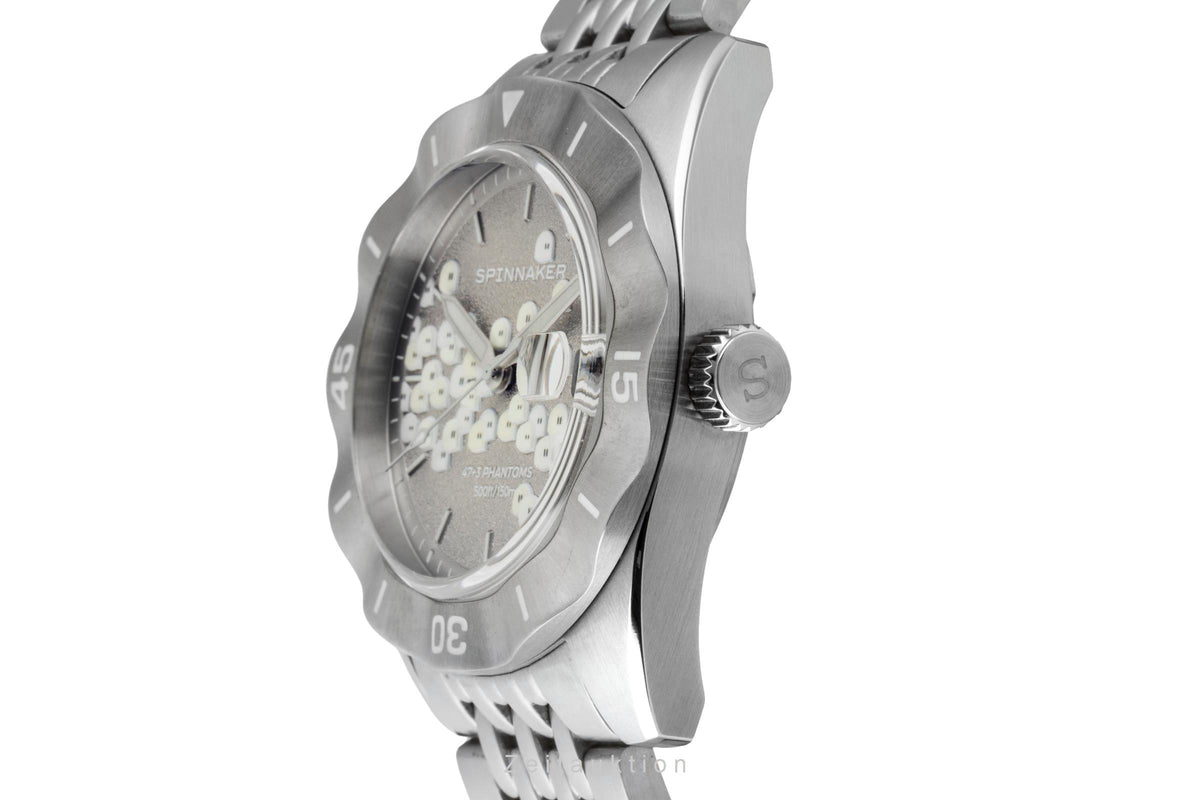 Spinnaker Fleuss steel automatic men's watch SP-5170-11B-P Limited  [2507167]