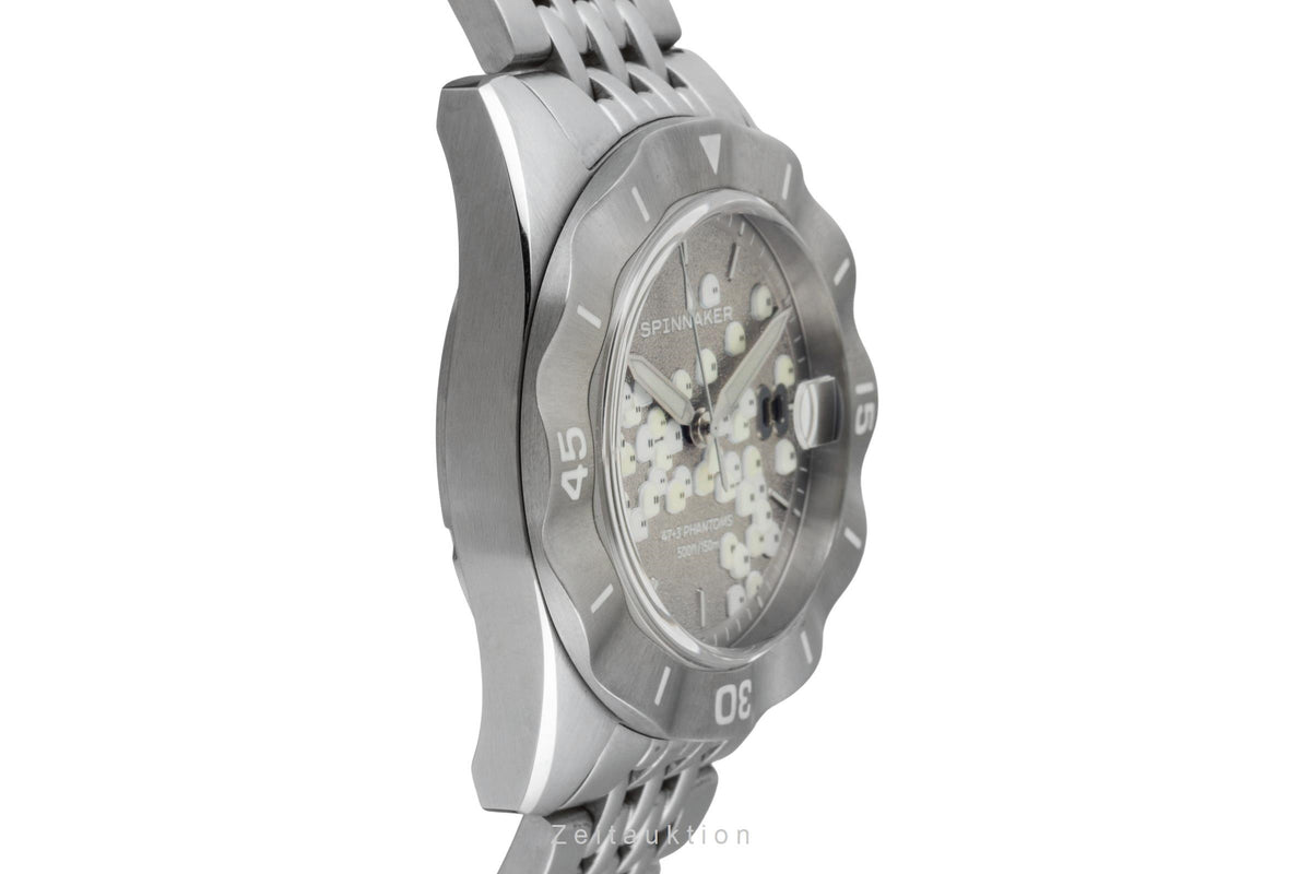 Spinnaker Fleuss steel automatic men's watch SP-5170-11B-P Limited  [2507167]