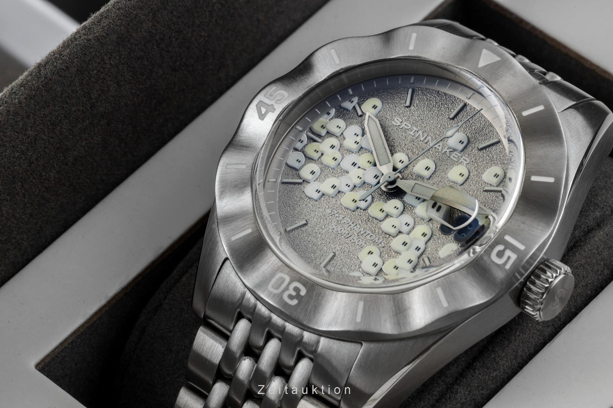 Spinnaker Fleuss steel automatic men's watch SP-5170-11B-P Limited  [2507167]