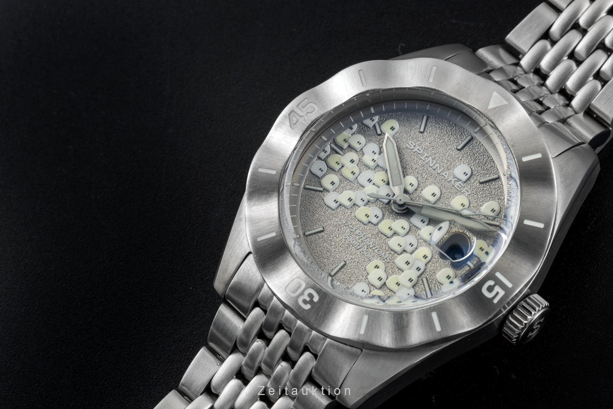 Spinnaker Fleuss steel automatic men's watch SP-5170-11B-P Limited  [2507167]
