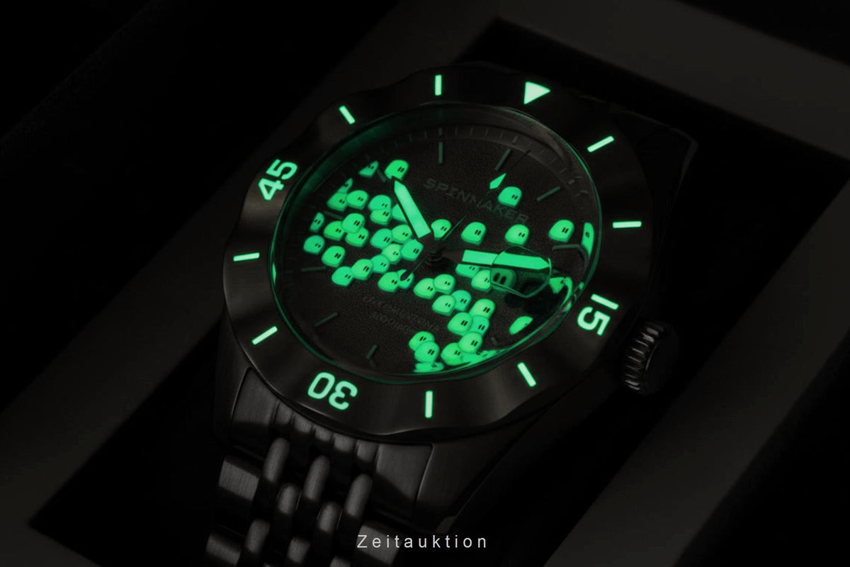 Spinnaker Fleuss steel automatic men's watch SP-5170-11B-P Limited  [2507167]